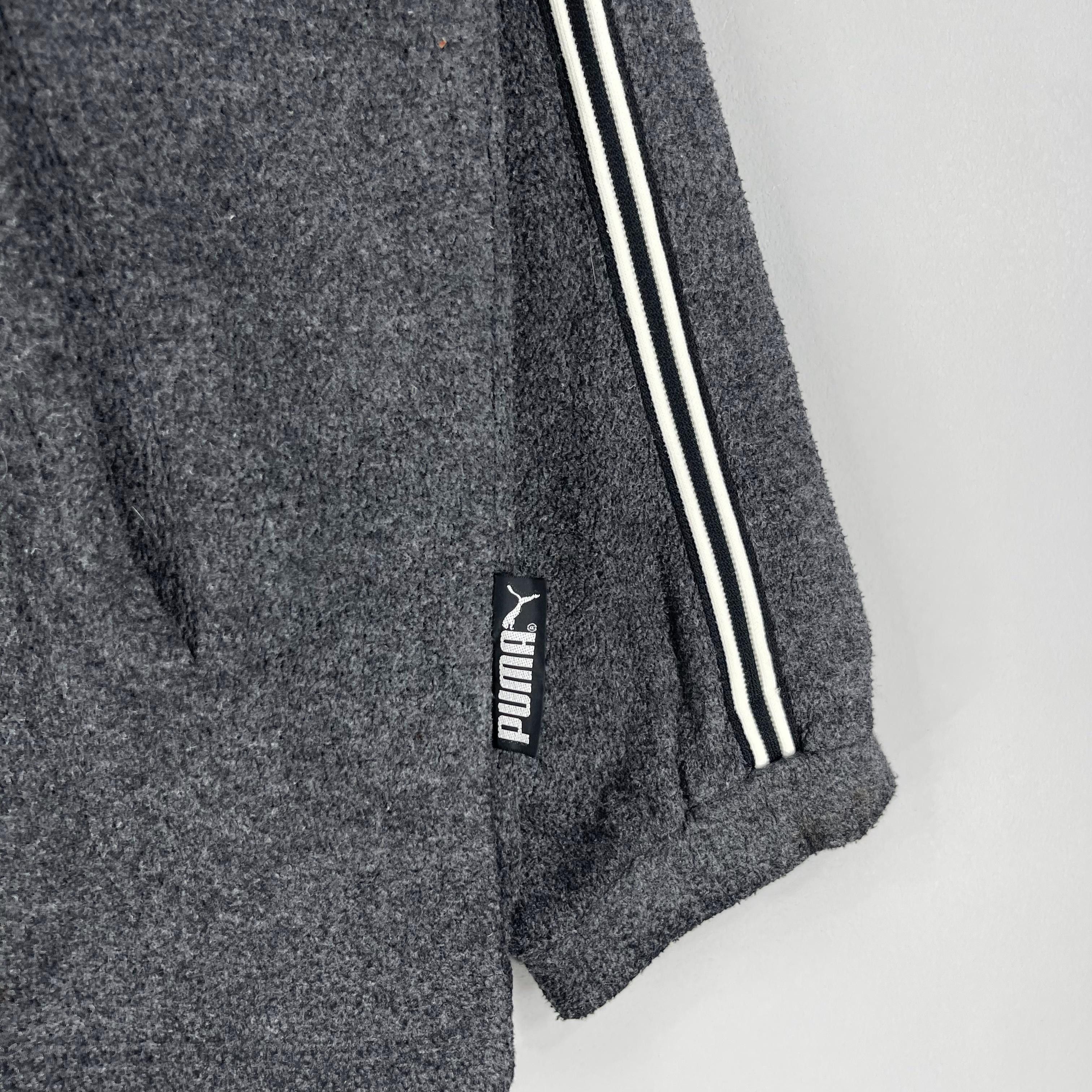 Puma Vintage 90's PUMA Spellout Embroidery Zipper Sweatshirt Size US L / EU 52-54 / 3 - 5 Thumbnail