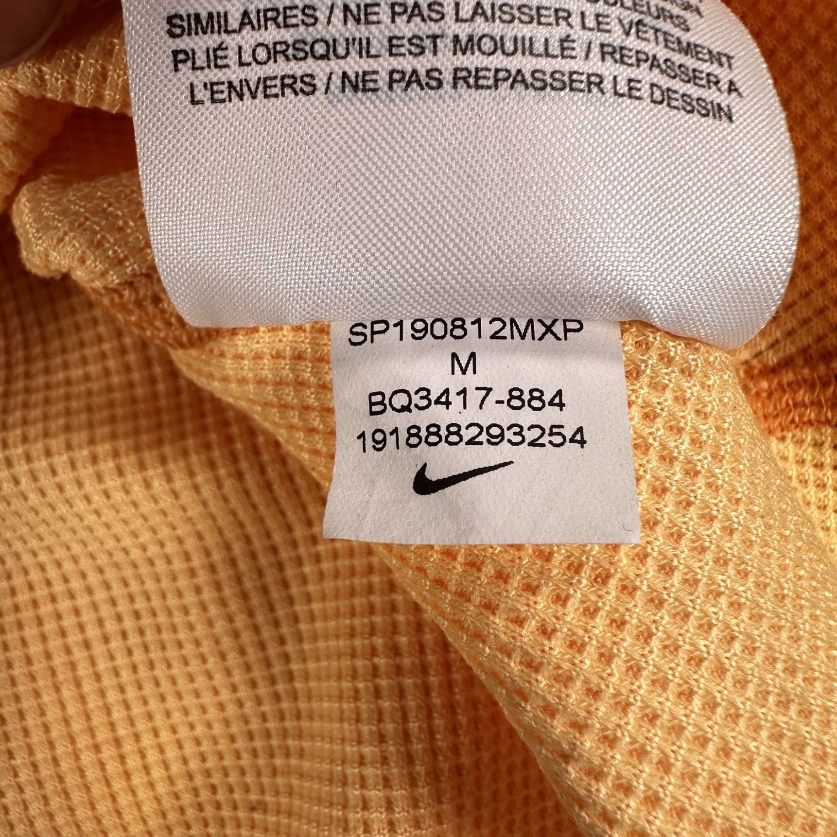 Nike Nike ACG Shirt Womens M Orange Long Sleeve Thermal Base Layer BQ3417-884 Size M / US 6-8 / IT 42-44 - 7 Thumbnail