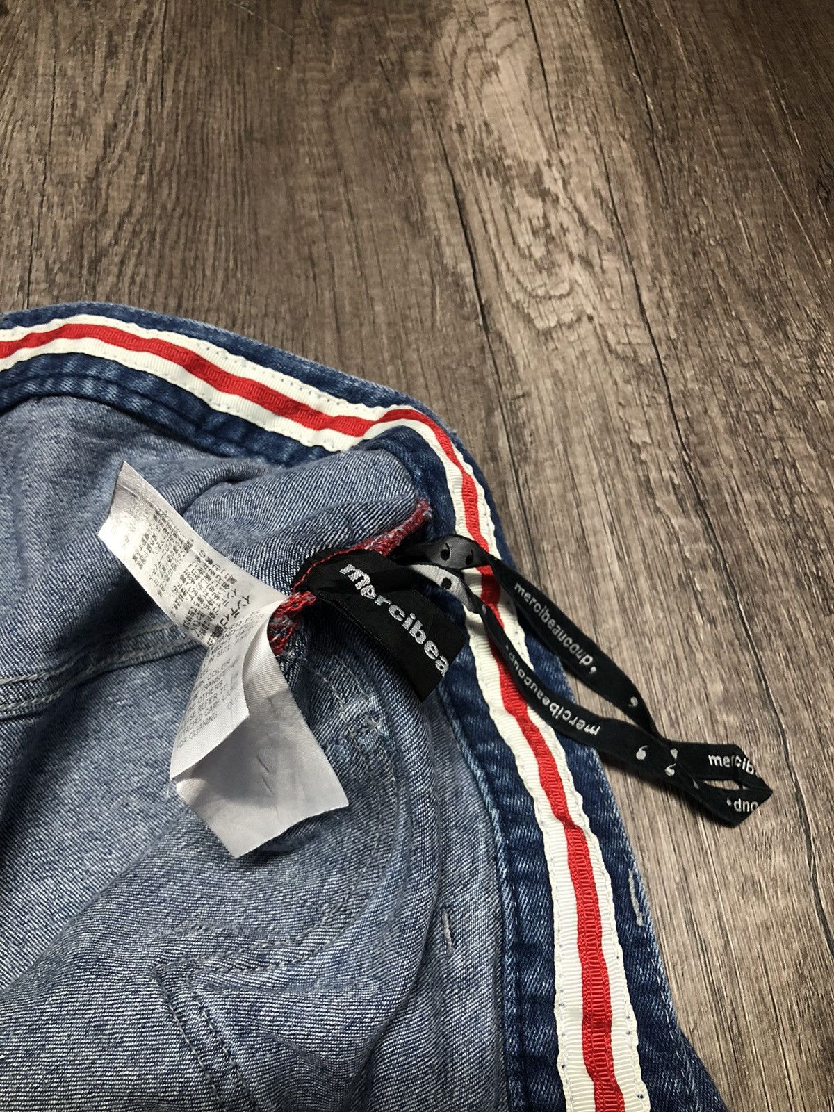 Issey Miyake × Vintage × mercibeaucoup Vintage Mercibeaucoup Issey Miyake Jeans Size 33" - 18 Thumbnail
