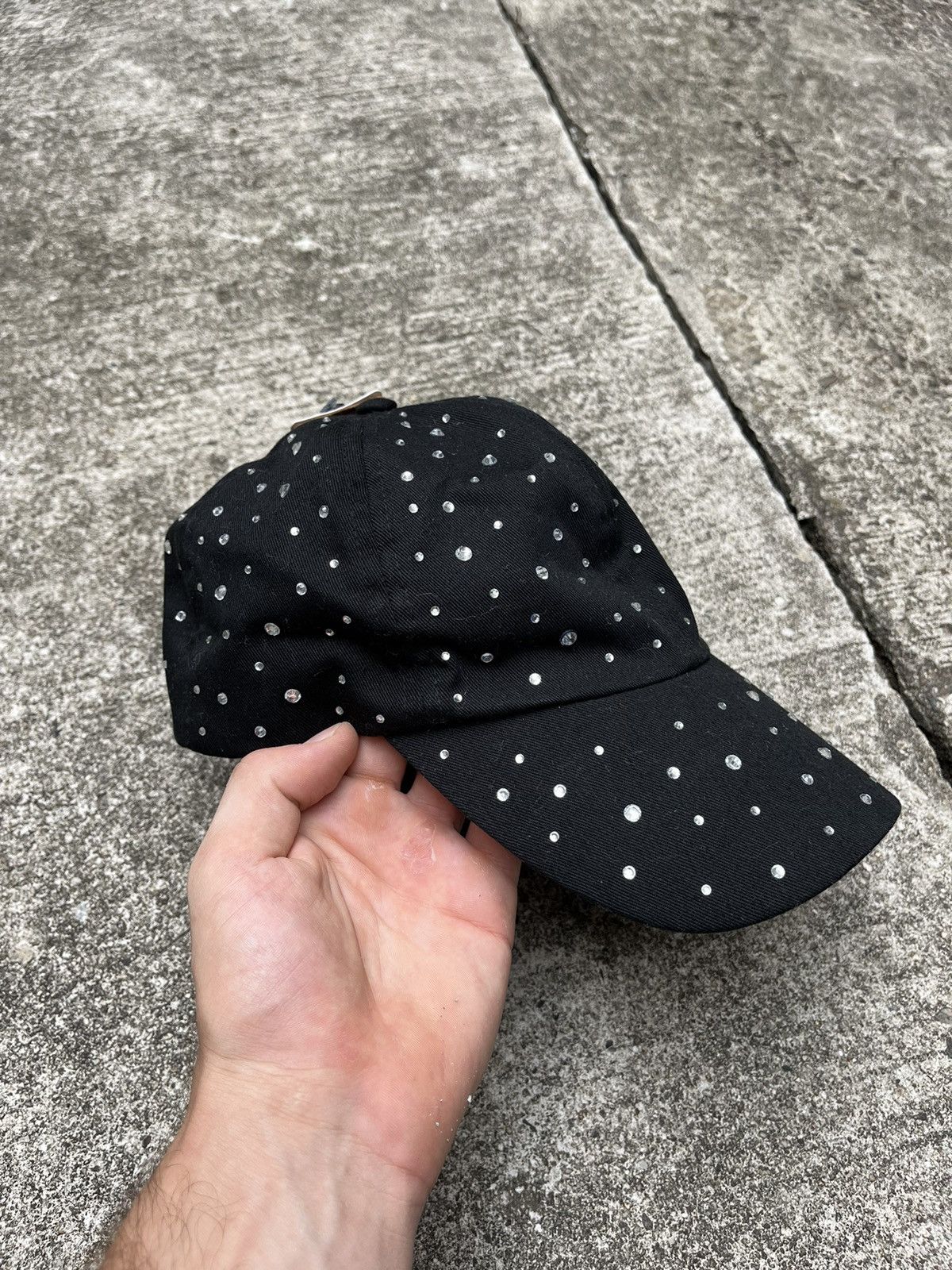 Hysteric Glamour Y2K Rhinestone Cap Gem Covered Hat Size ONE SIZE - 1 Thumbnail