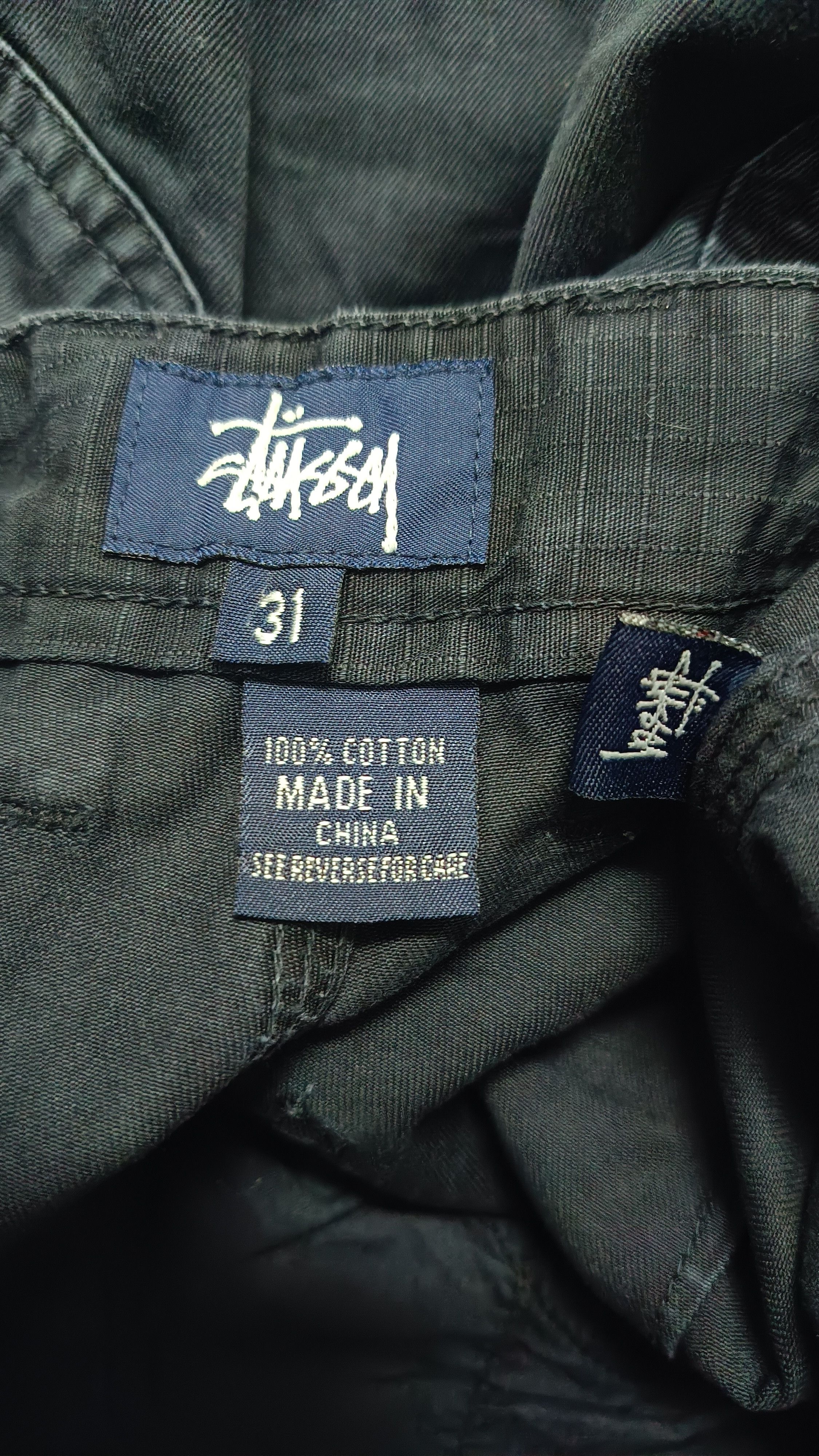 Stussy × Vintage 🔥🔥 Rare Vintage Stussy Black Pants Size US 33 - 5 Thumbnail