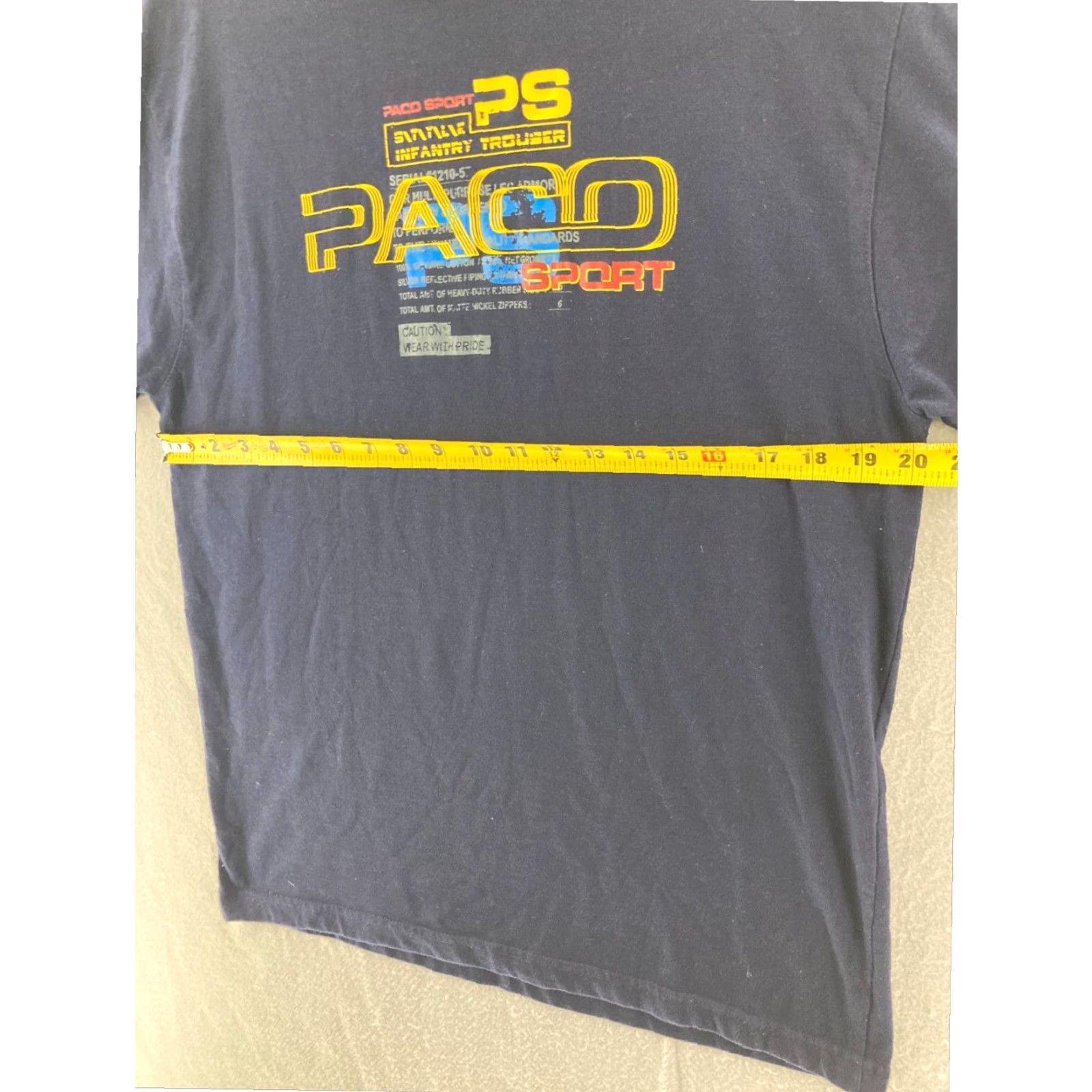 Vintage Paco Sports Shirt Mens XL Extra Large Short Sleeve Crew Neck Size US XL / EU 56 / 4 - 2 Thumbnail
