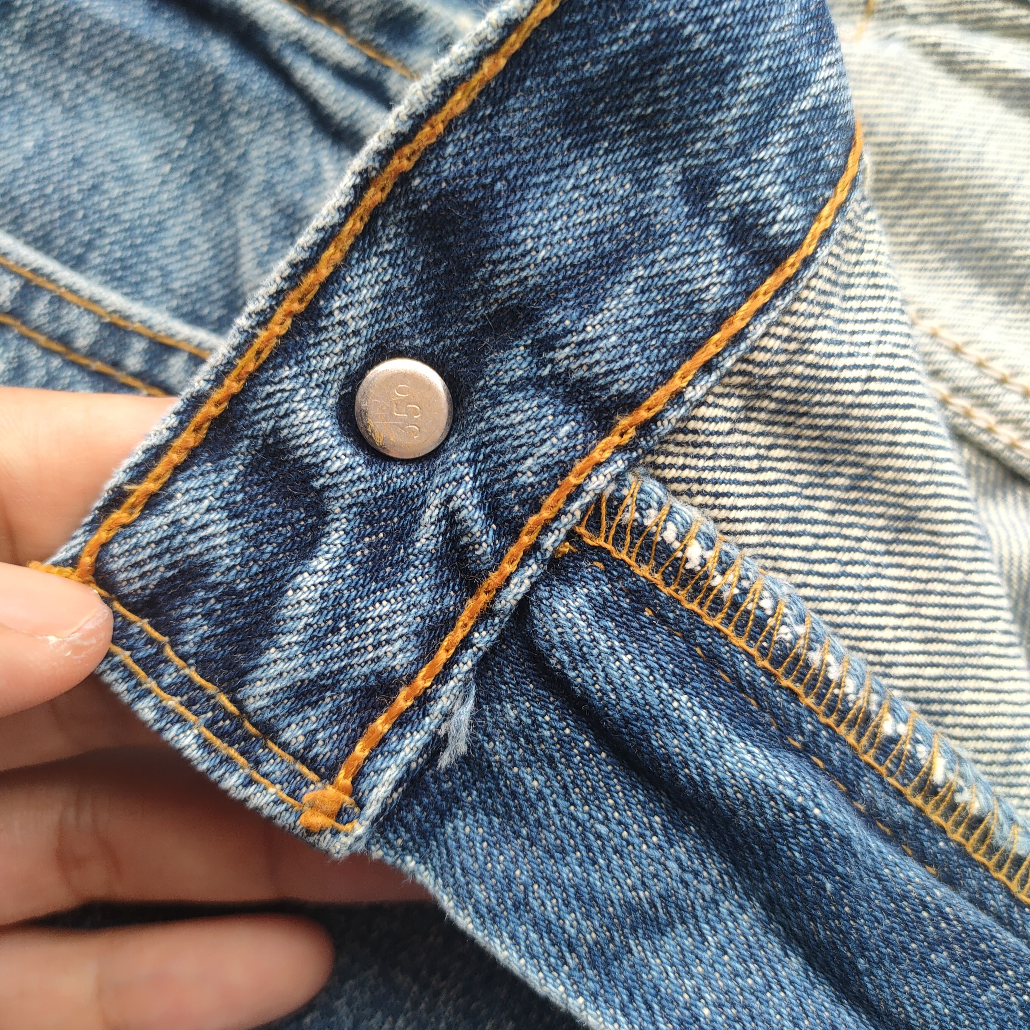 Levi's Vintage Clothing W32 VINTAGE LEVI'S 512 FADED DISTRESSED JEAN DENIM PANTS Size US 32 / EU 48 - 9 Thumbnail