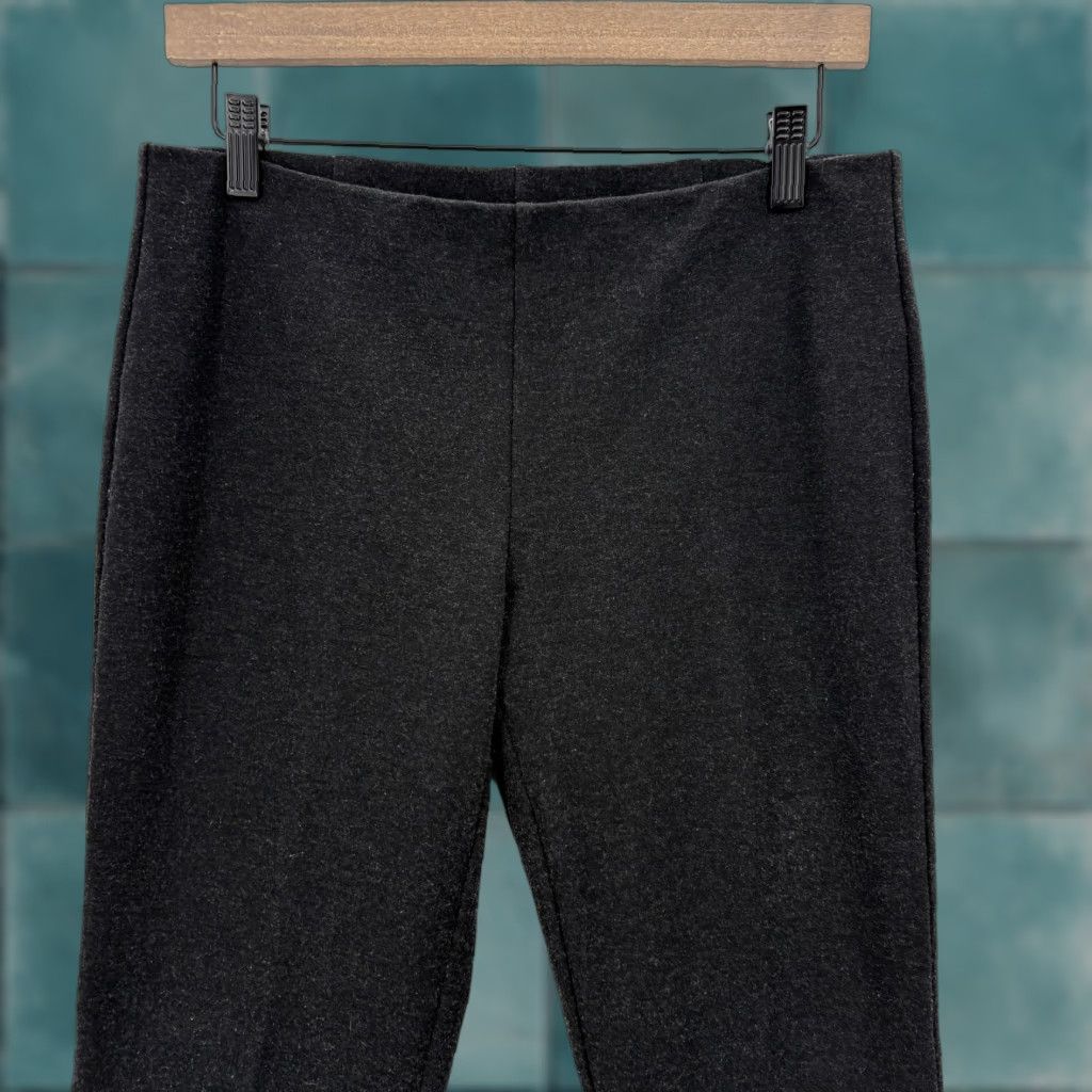 Eileen Fisher Eileen Fisher Pants Womens Small Gray Ponte High Rise Ankle Leggings Stretch Size 28" / US 6 / IT 42 - 1 Thumbnail