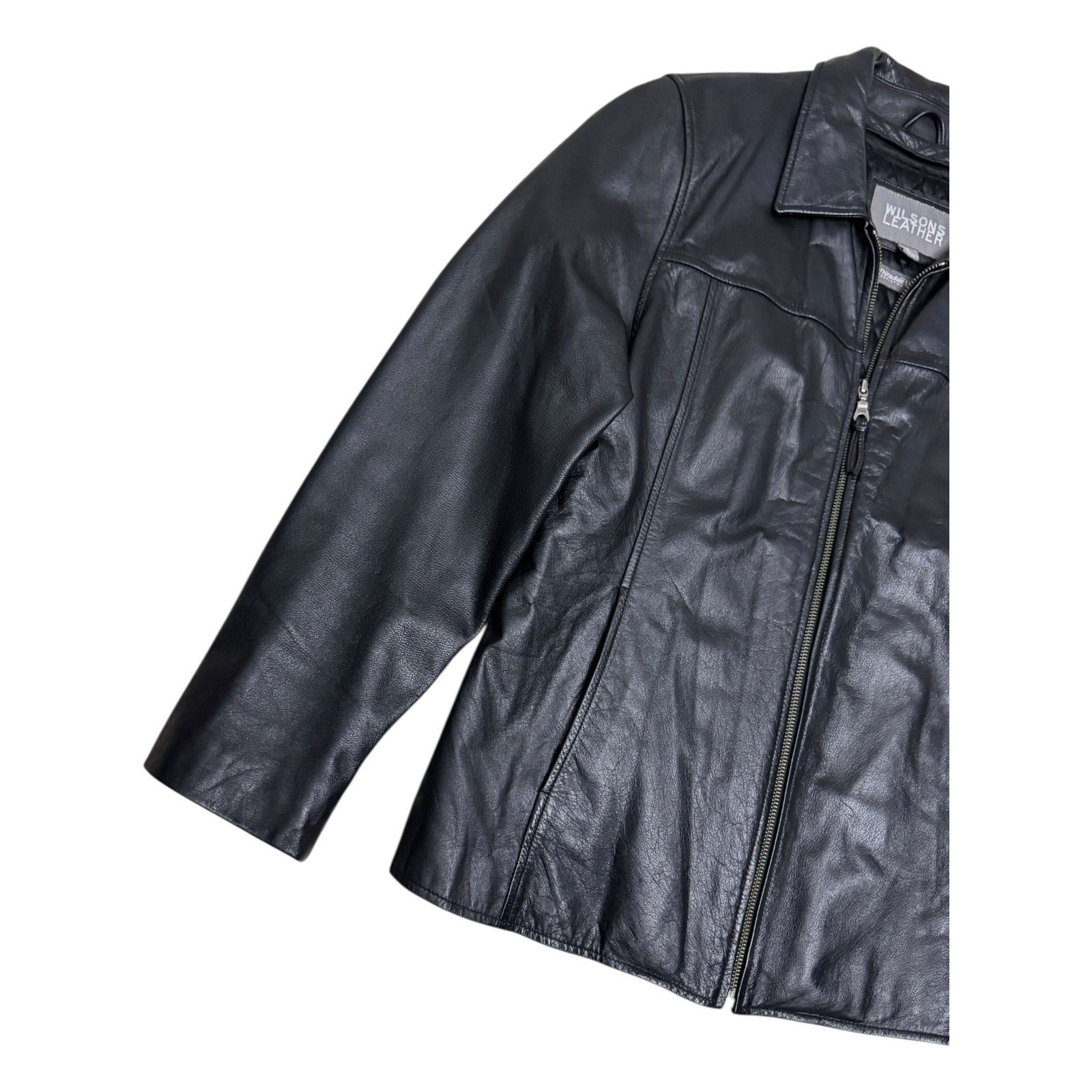 Wilsons Leather WILSONS LEATHER Genuine Leather Winter Jacket Coat Large Size L / US 10 / IT 46 - 6 Thumbnail