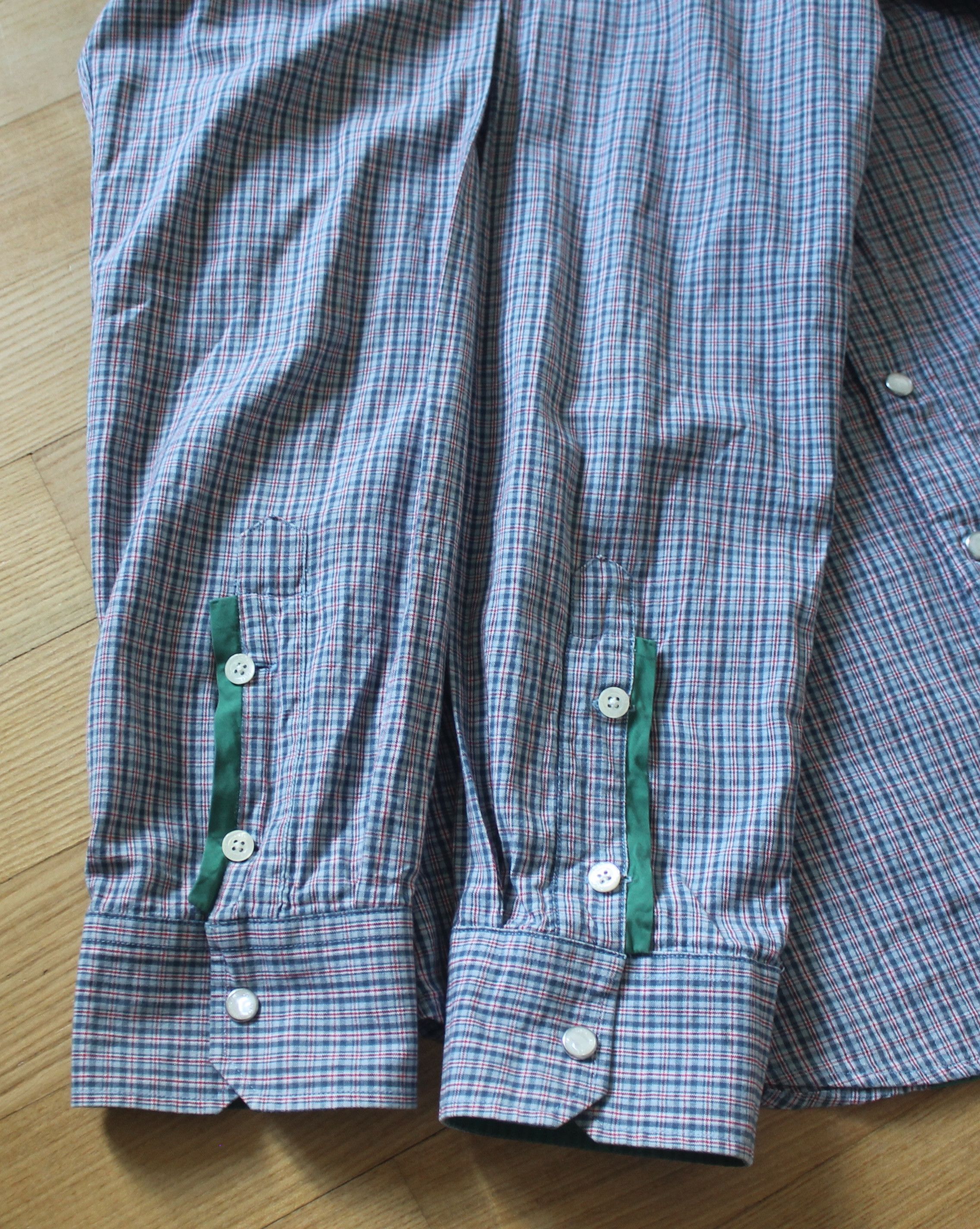 Dolce & Gabbana × Vintage Vintage Dolce & Gabbana Checked Shirt Size US L / EU 52-54 / 3 - 9 Thumbnail