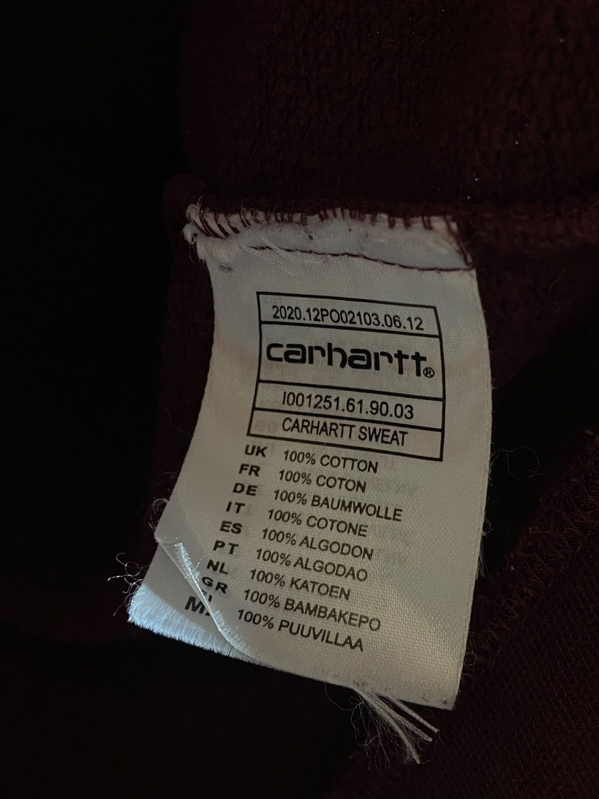 Carhartt CARHARTT CREWNECK SWEATSHIRT Y2K STYLE STREET VIBES Size US L / EU 52-54 / 3 - 12 Thumbnail