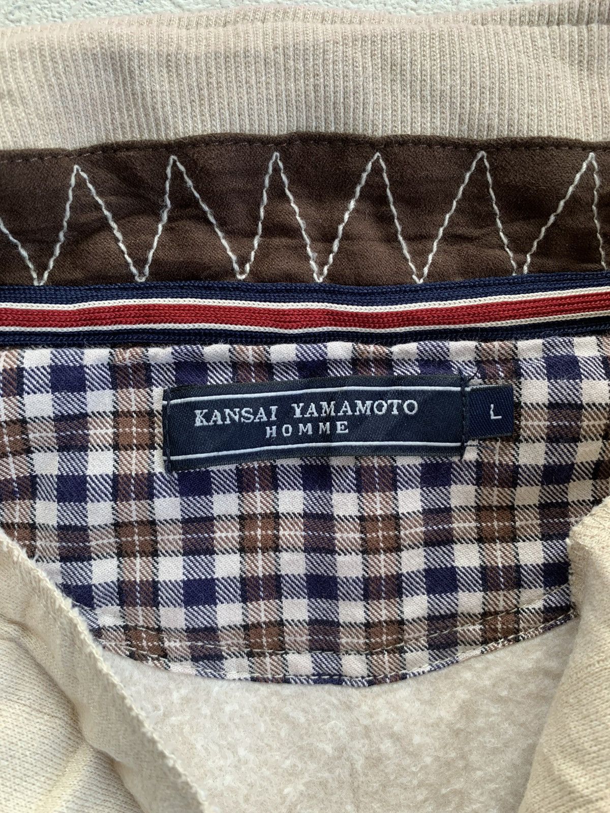 Kansai Yamamoto Vintage 90s Kansai Yamamoto HOMME Size US L / EU 52-54 / 3 - 12 Thumbnail