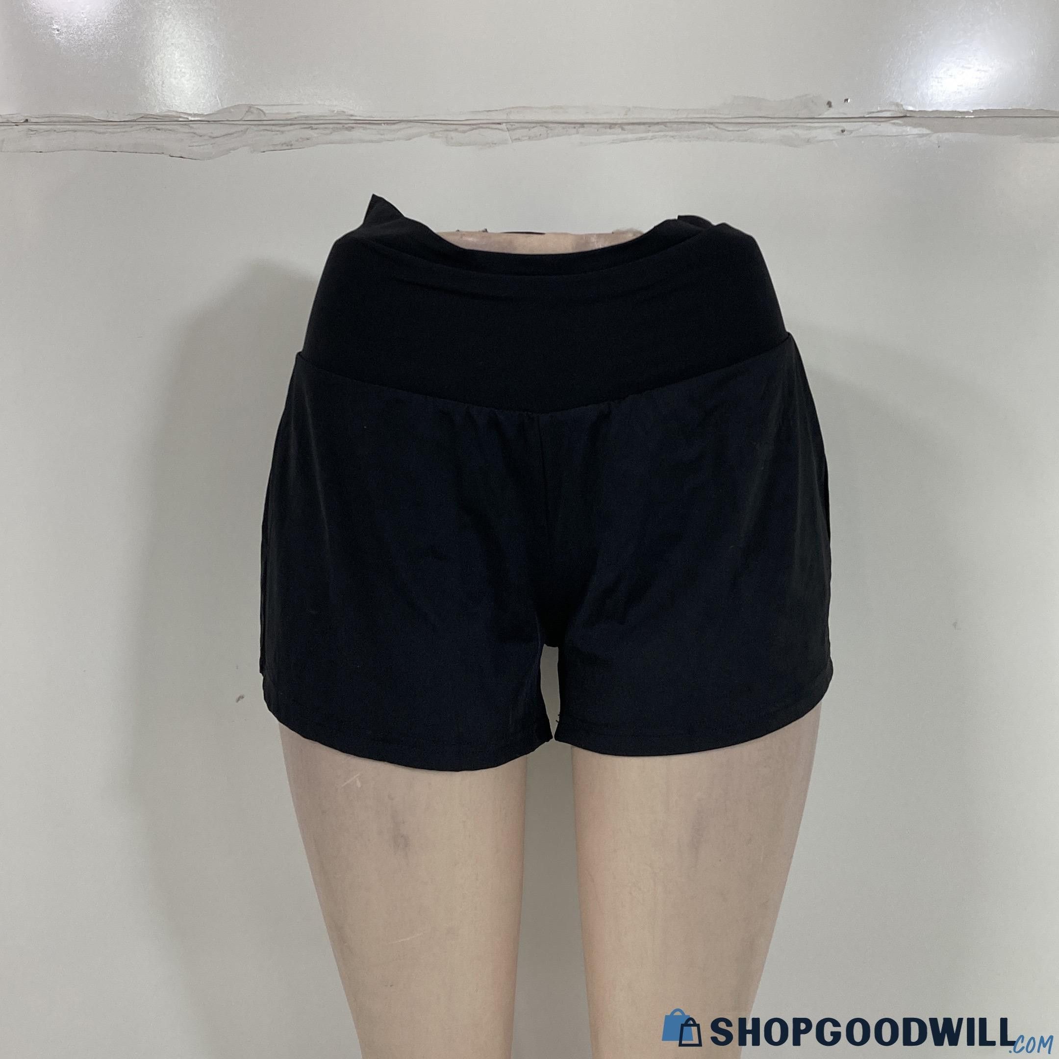 Other Halara Womens Black Elastic Waist Yoga Shorts NWT Small Size 27" / US 4 / IT 40 - 1 Thumbnail