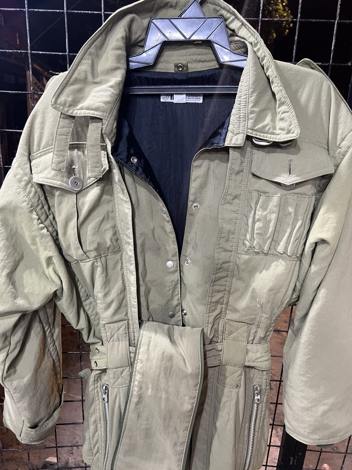 Japanese Brand JIRO Japan brand Military jumpsuits army green Size US 31 - 7 Thumbnail
