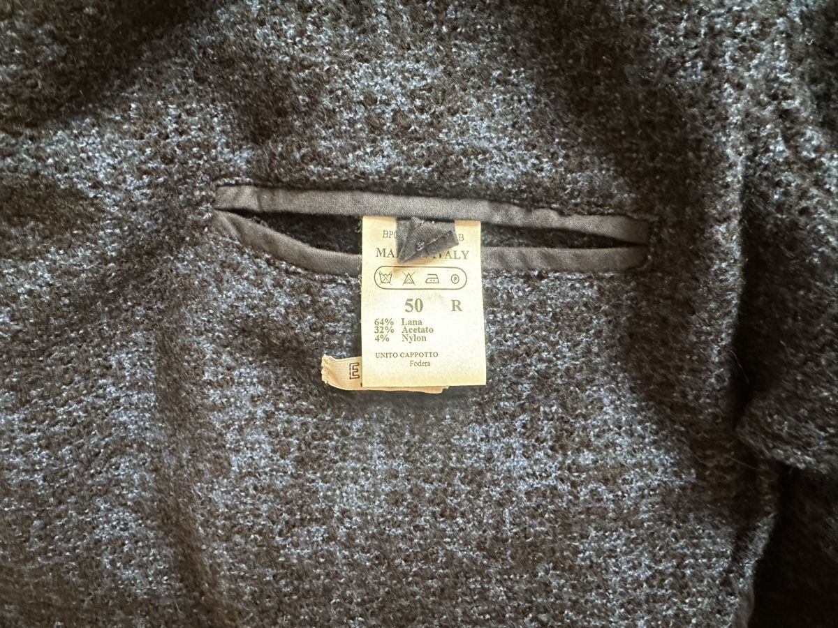 Eidos Napoli Knitted Mélange Peacoat Size US L / EU 52-54 / 3 - 7 Thumbnail