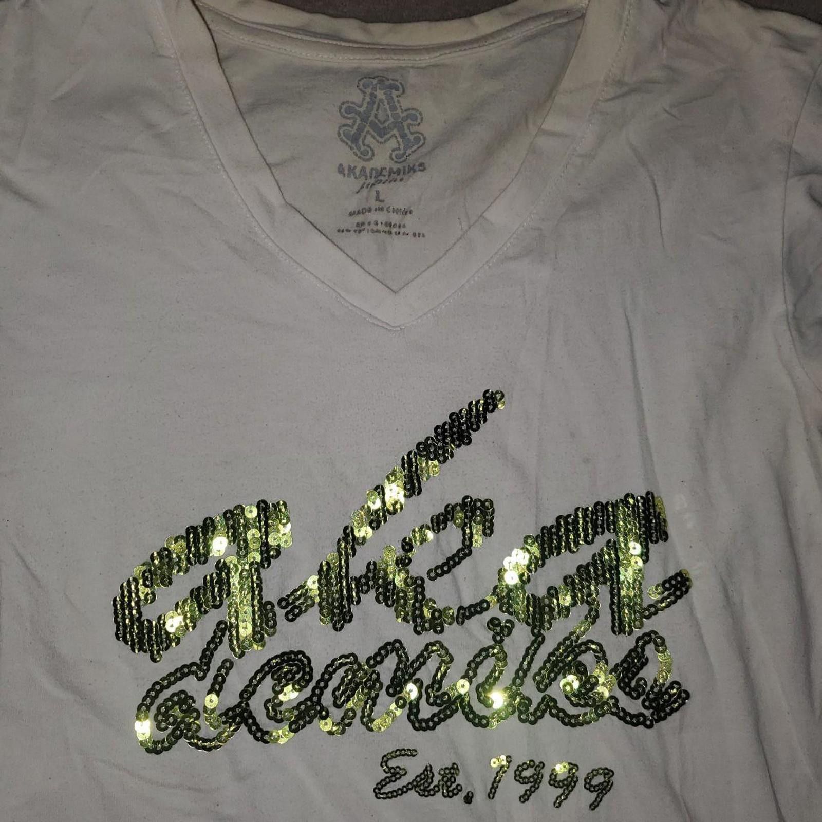 Akademiks Akademiks Women's White Tshirt Size L / US 10 / IT 46 - 2 Thumbnail