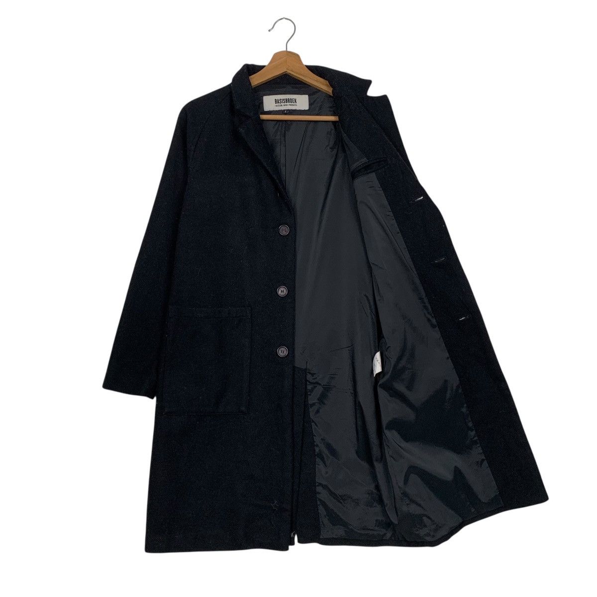 Other Basis Broek Belgium Product Wool Coat Size US S / EU 44-46 / 1 - 9 Thumbnail
