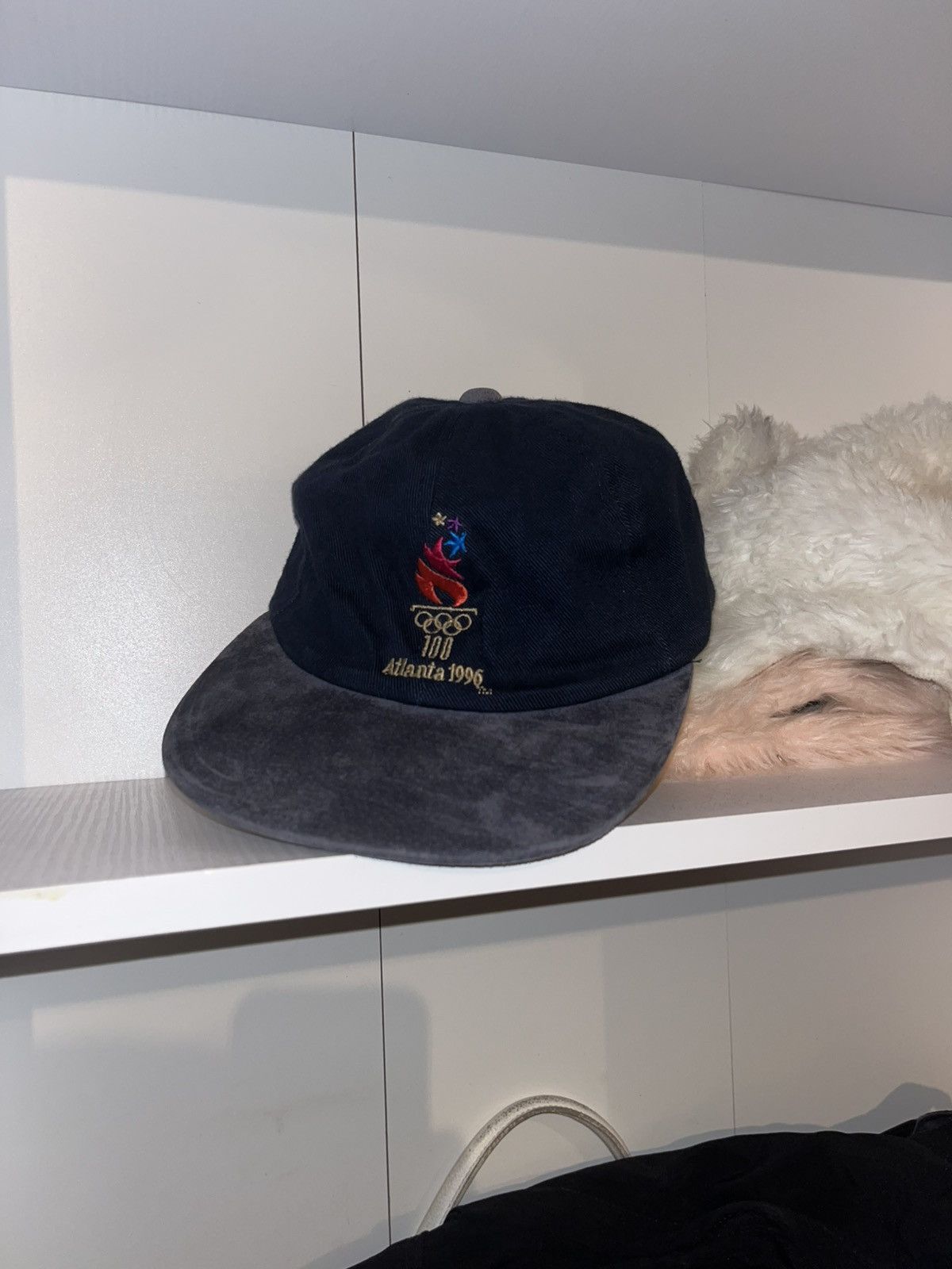 USA Olympics USA OLYMPIC ATLANTA 1996 VINTAGE CAP Size ONE SIZE - 3 Thumbnail