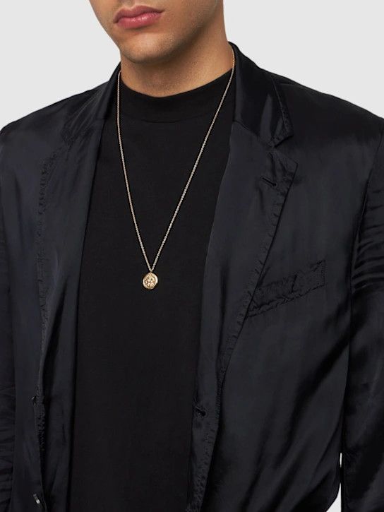 Tom Wood o1lsvrm0525 Size: S/Coin Pendant Necklace in Gold Size ONE SIZE - 4 Thumbnail