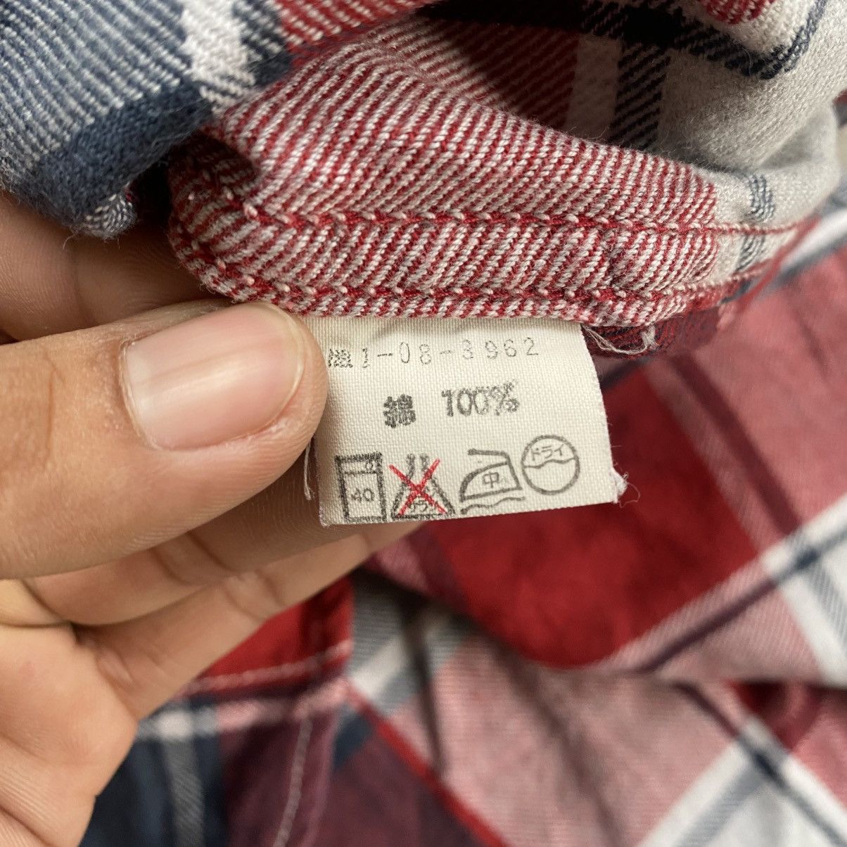 45rpm 90s 45rpm Studio Plaid Flannel Snap Button Ups Shirts Size US M / EU 48-50 / 2 - 14 Thumbnail