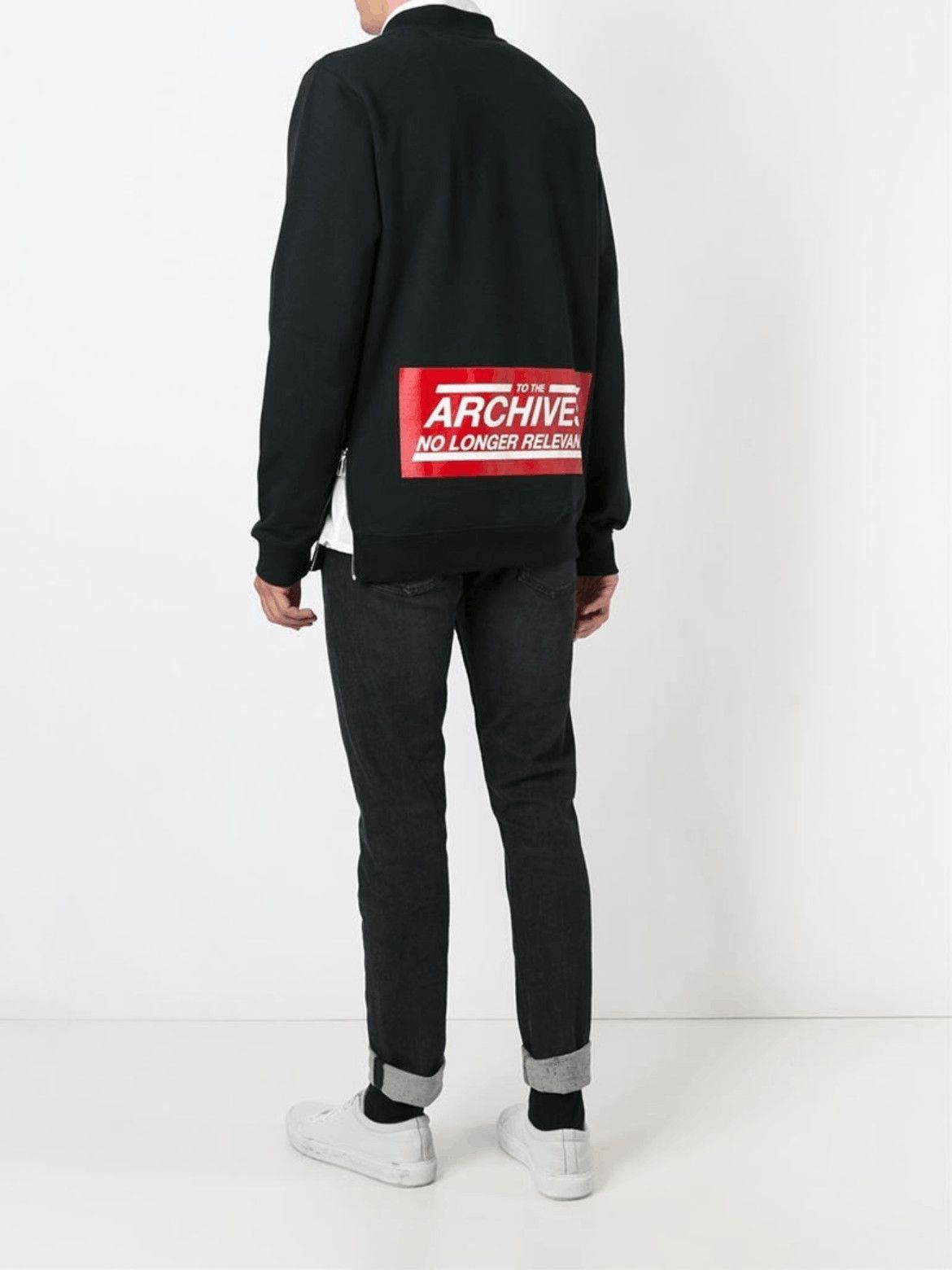 Raf Simons Raf Simons Side Zipper Sweatshirt Size US L / EU 52-54 / 3 - 9 Thumbnail