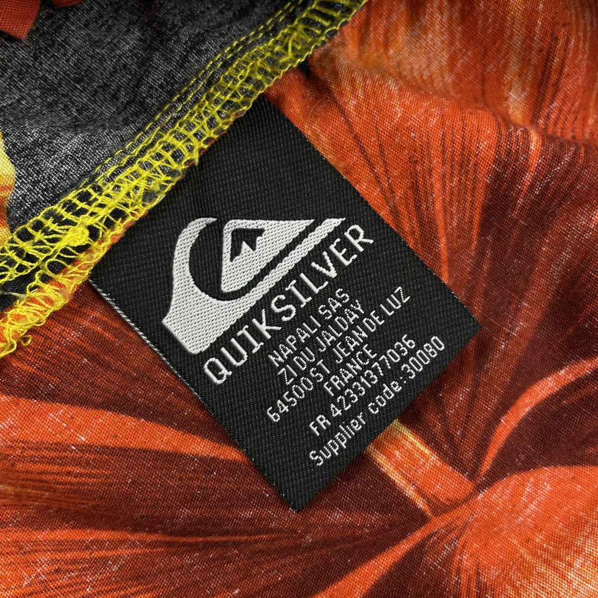Quicksilver × Quiksilver Quiksilver Floral Pattern Short Sleeve Button Up Shirt Surf Size US M / EU 48-50 / 2 - 11 Thumbnail