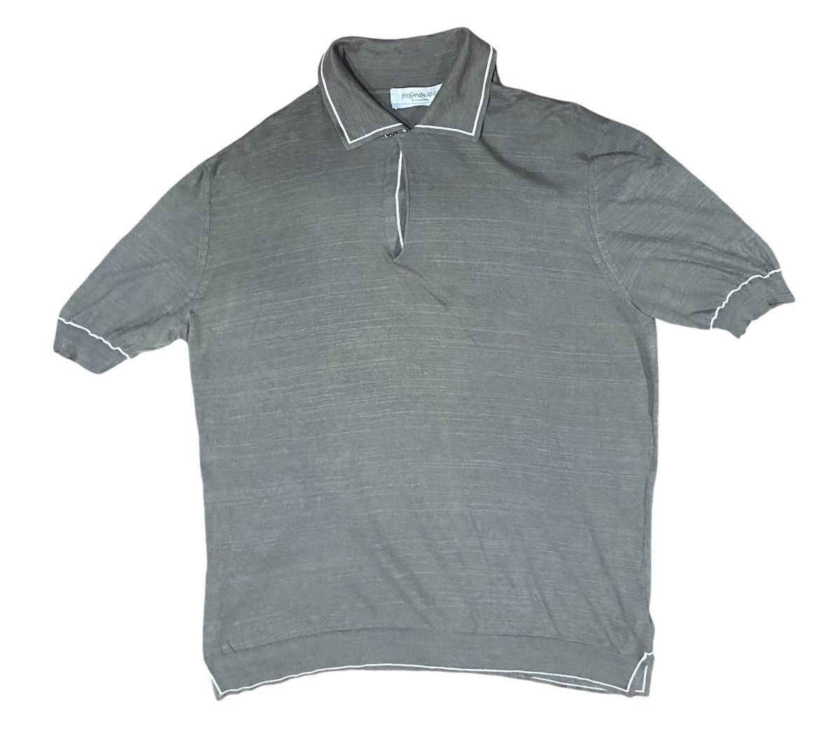 Yves Saint Laurent Yves Saint Laurent Polo Shirt (M) Size US M / EU 48-50 / 2 - 4 Thumbnail