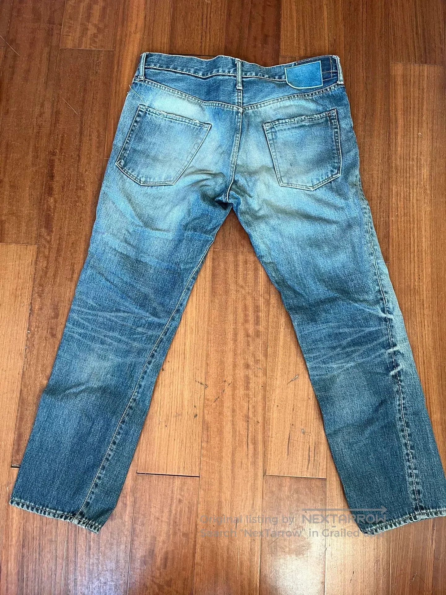 Visvim Vintage Wash Denim Jeans.