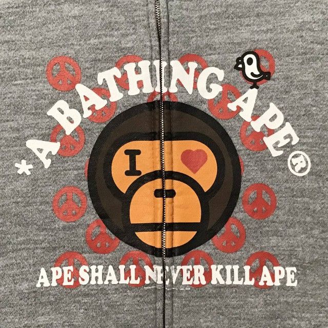 Bape × Nigo BAPE Milo logo full zip hoodie a bathing ape NIGO Size US M / EU 48-50 / 2 - 2 Thumbnail