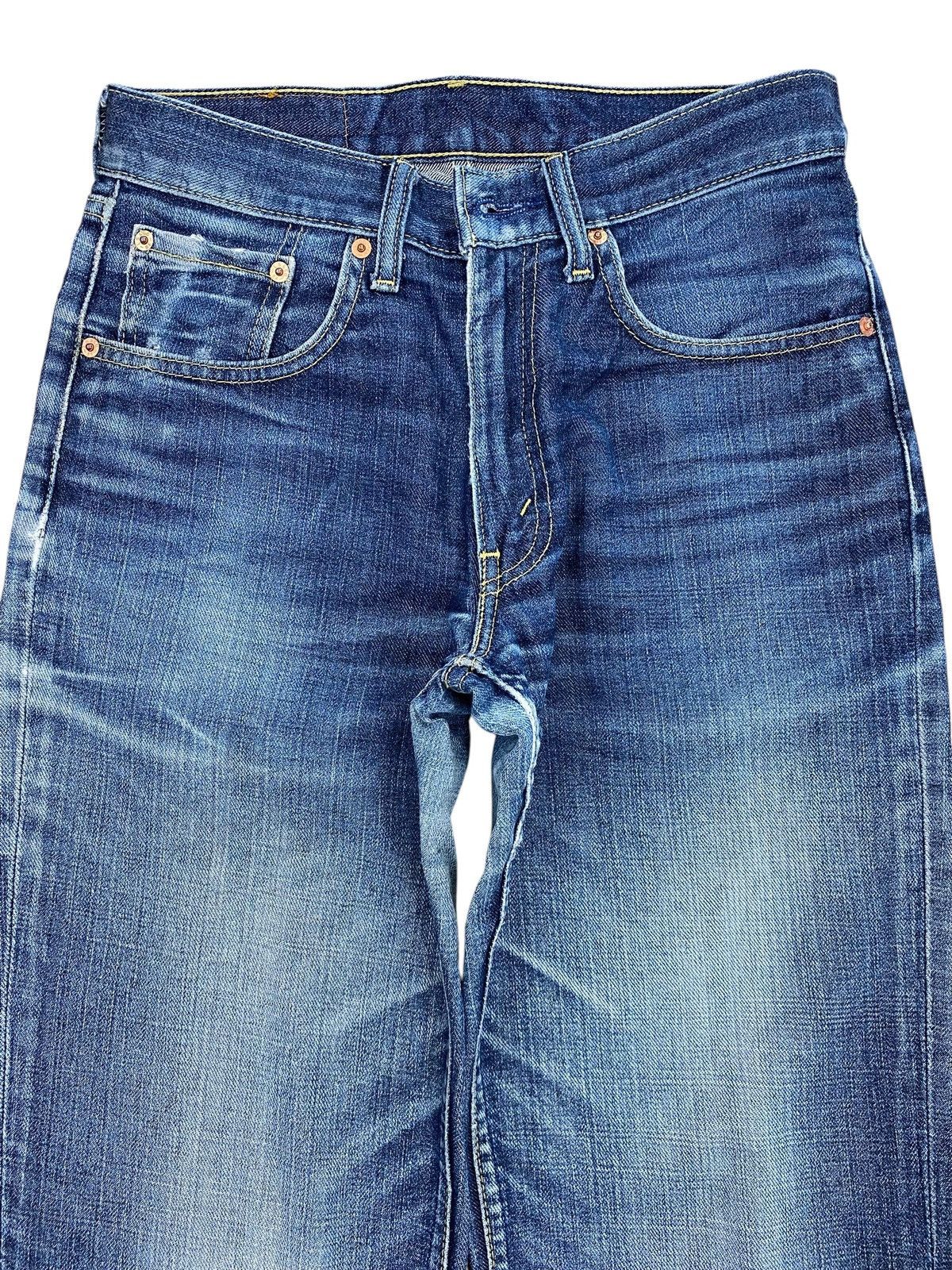 Levi's Levi’s Acid Blue Wash Whiskers Style Ripped Jeans Size US 28 / EU 44 - 2 Thumbnail