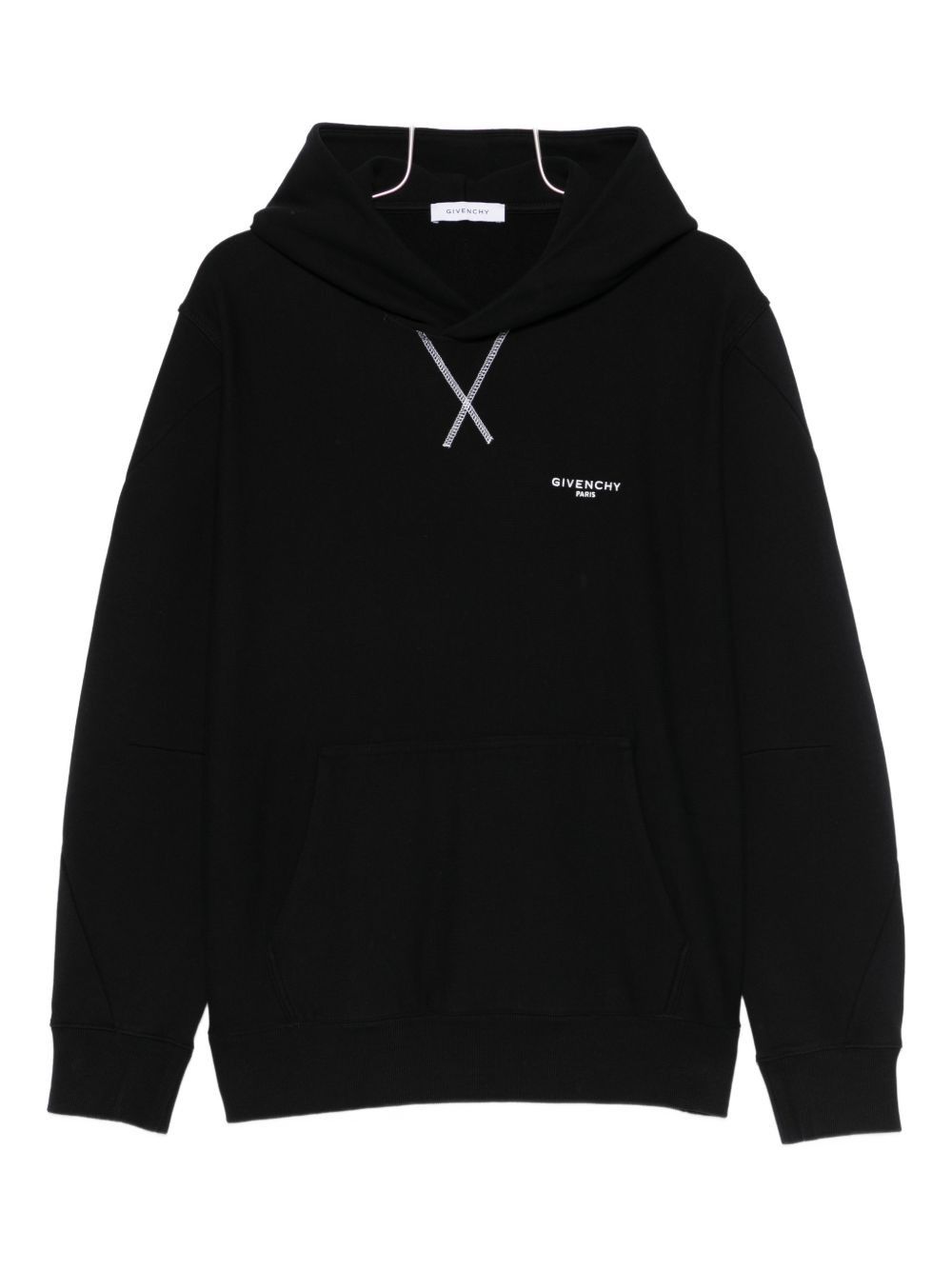 Givenchy LOGO COTTON HOODIE Size US XL / EU 56 / 4 - 1 Thumbnail
