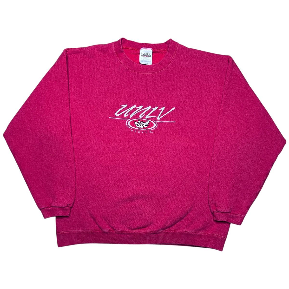 NCAA × Vintage Vintage 1990s NCAA UNLV Runnin Rebel Embroidered Sweatshirt Size US L / EU 52-54 / 3 - 1 Thumbnail