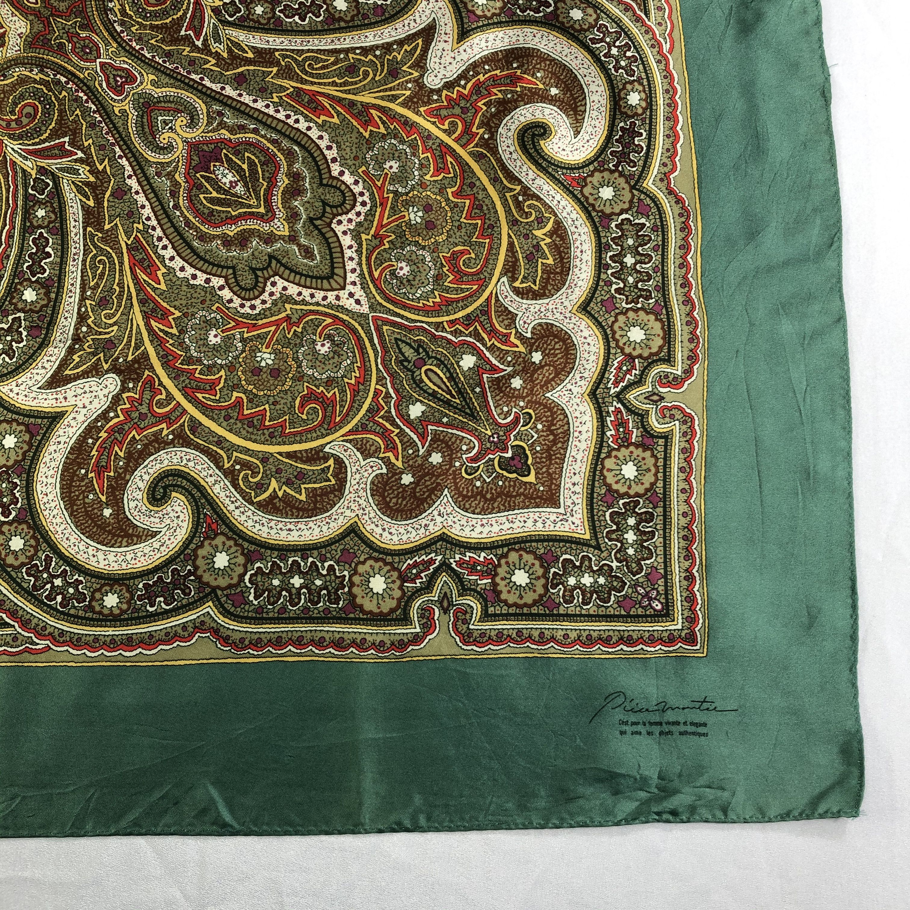 Vintage Vintage Silk Scarf Size ONE SIZE - 4 Thumbnail