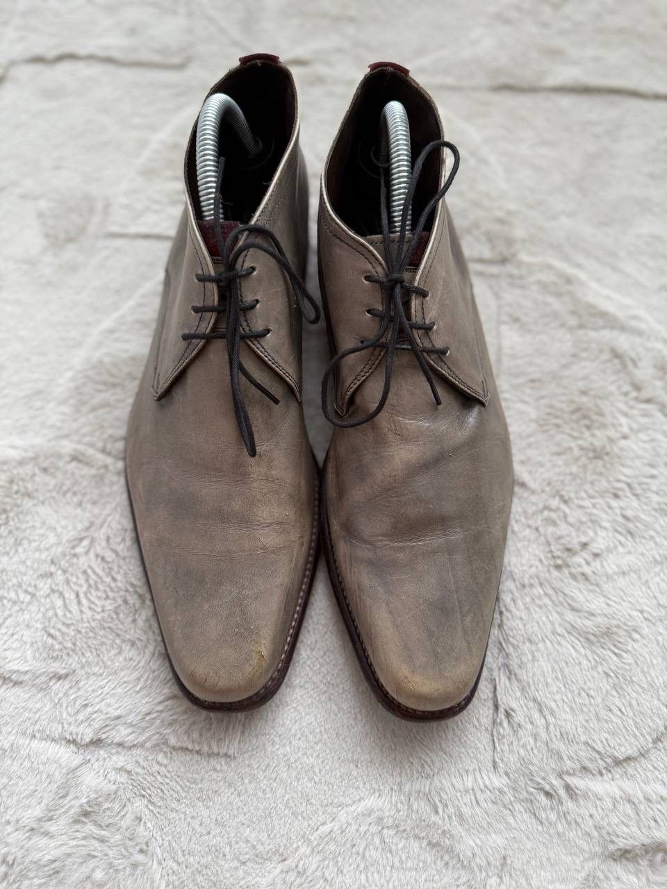 Floris van Bommel Floris Van Bommel Vintage Avant Garde Faded Leather Shoes Size US 8 / EU 41 - 11 Thumbnail