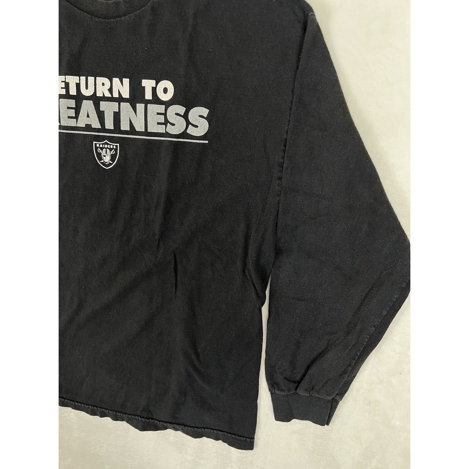 Other Oakland Raiders Long Sleeve Shirt Size Large “Return To Grea Size US L / EU 52-54 / 3 - 6 Thumbnail