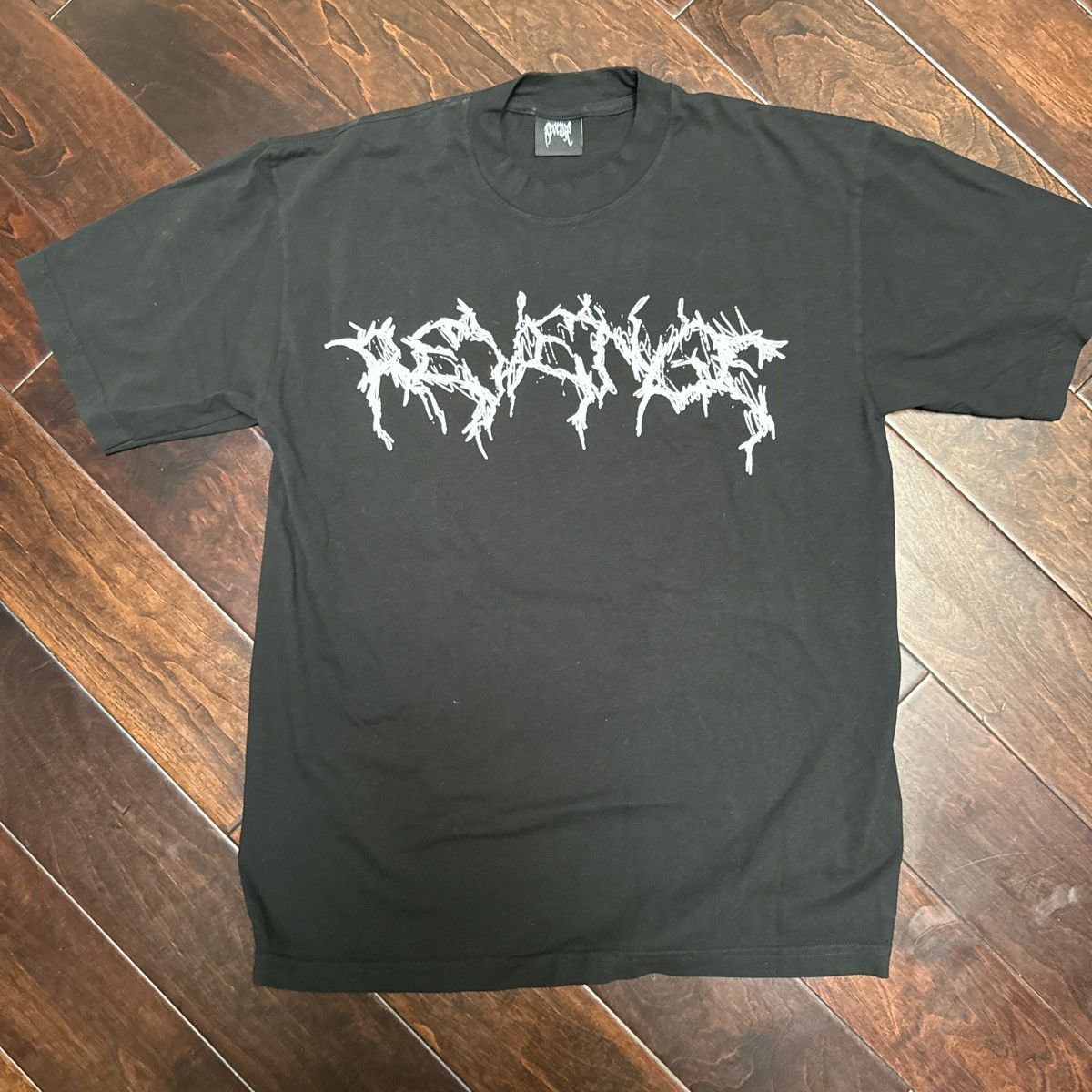Revenge REVENGE Black Graphic Tee Size US M / EU 48-50 / 2 - 1 Thumbnail