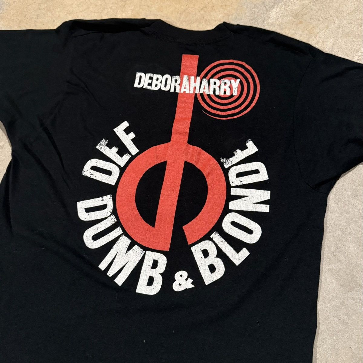 Vintage Vintage 1989 Deborah Harry Def Dumb & Blonde Faded Tour Tee Size US L / EU 52-54 / 3 - 8 Thumbnail
