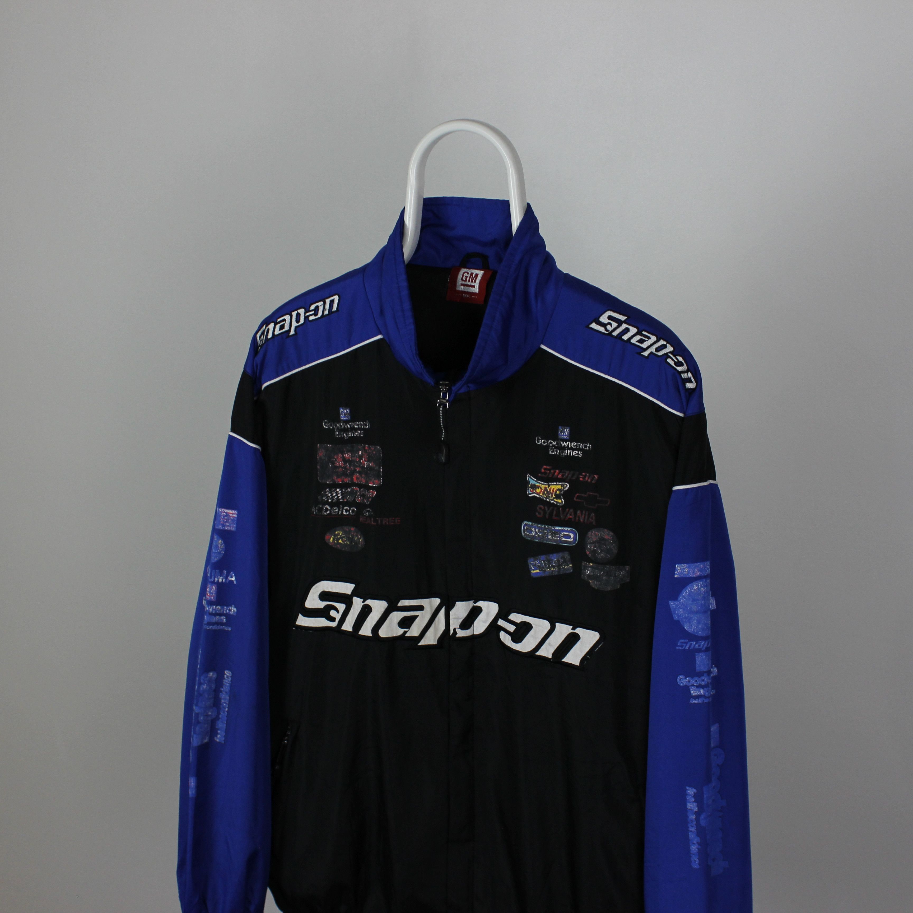 Other Snapon GM Chevrolet racing jacket men XL XXL blue Size US XXL / EU 58 / 5 - 2 Thumbnail
