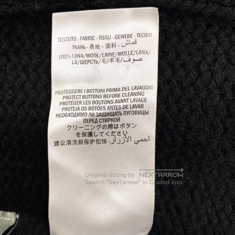 Gucci Gucci Black striped wool V-neck single-breasted long-sleev Size US XXL / EU 58 / 5 - 7 Thumbnail