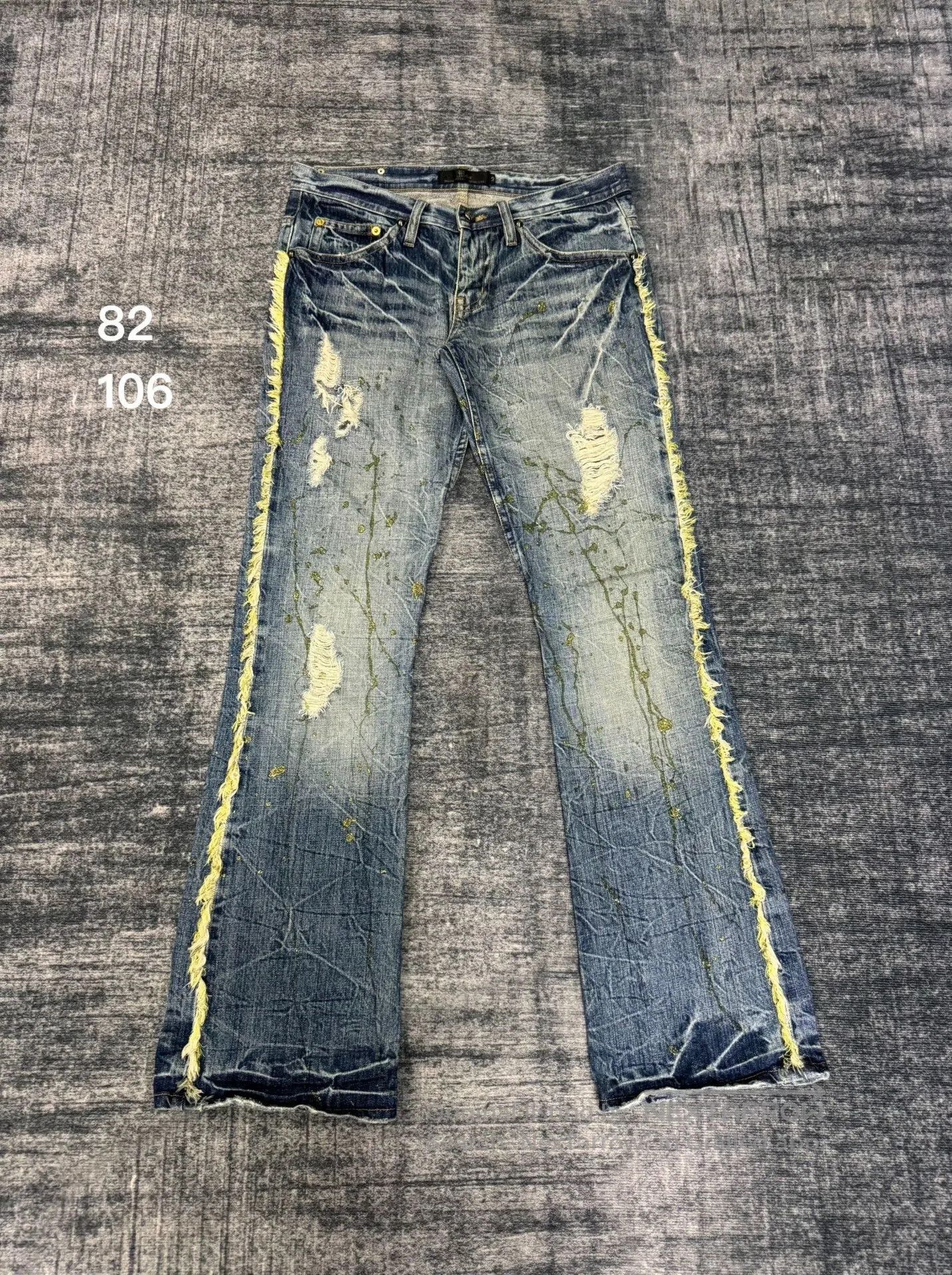 Vintage Vintage Madis Japanese Washed Blue Jeans. Size US 32 / EU 48 - 1 Thumbnail