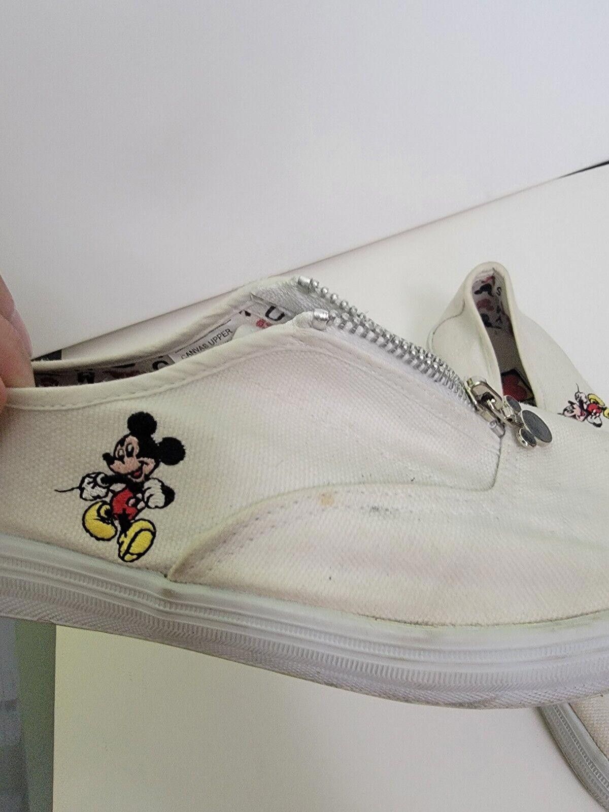 Mickey Unlimited Mickey Mouse Sneakers Canvas Shoes Vintage Disney Womens 6.5 Size US 6.5 / IT 36.5 - 7 Thumbnail