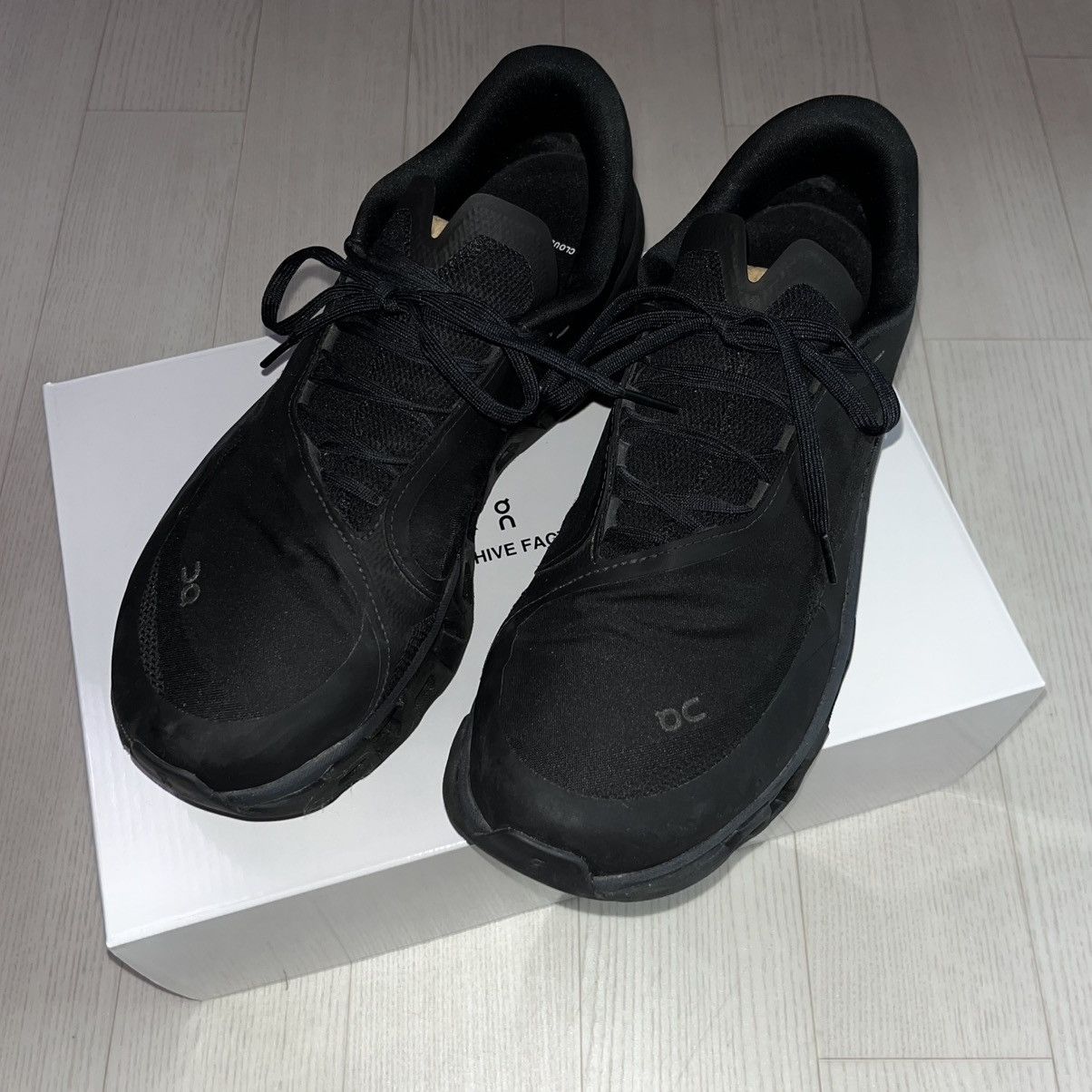 On Running X Post Archive Faction Cloudmonster 2 Shoes in Black, Men's (Size 10)