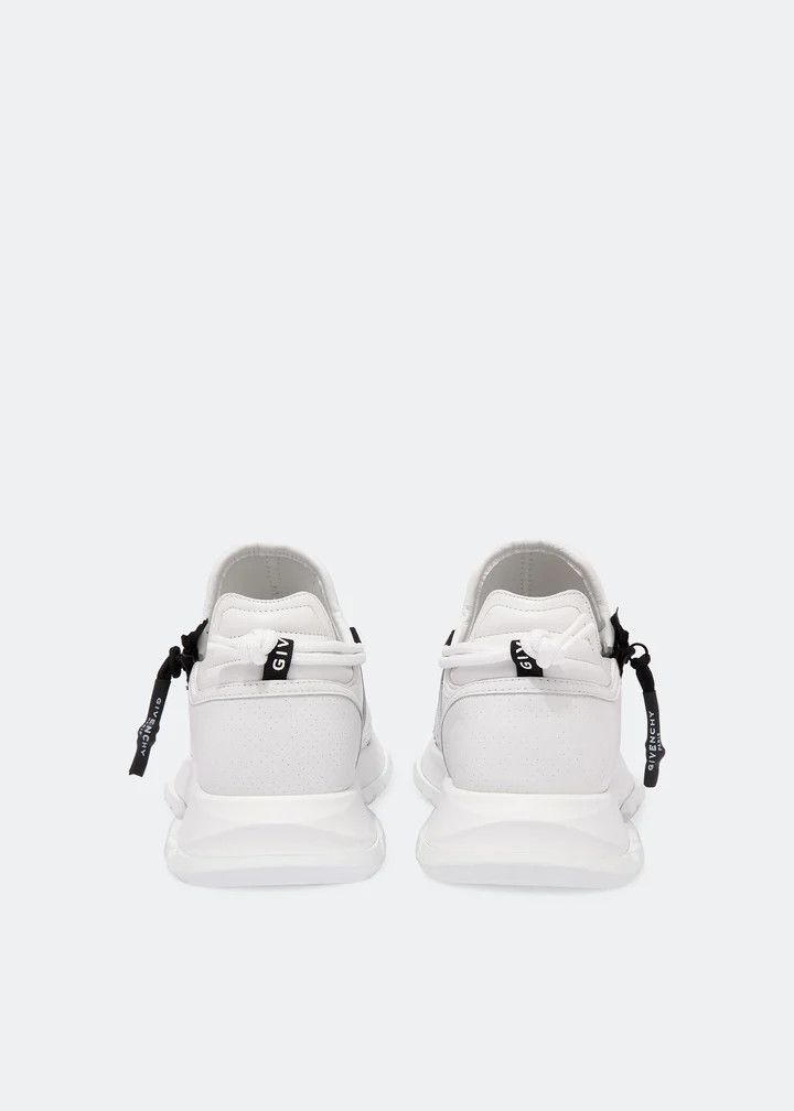 Givenchy o1lv12m1025 Spectre Runner Low With Zip in White Size US 12 / EU 45 - 3 Thumbnail