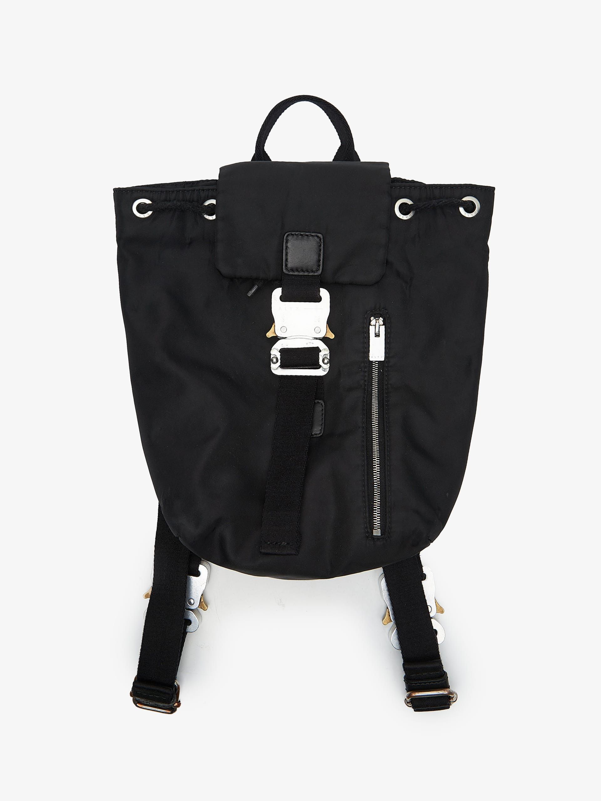 ALYX classic backpack 【難あり】 Y2K Silver Metal Buckle ALYX Backpack Mens High Quality 1017