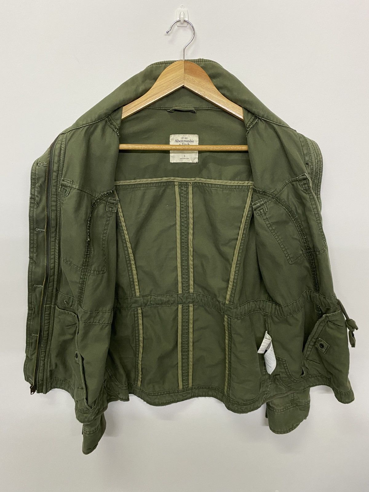 Abercrombie & Fitch Abercrombie & Fitch Jacket Anorak Military Women Style Size S / US 4 / IT 40 - 19 Thumbnail