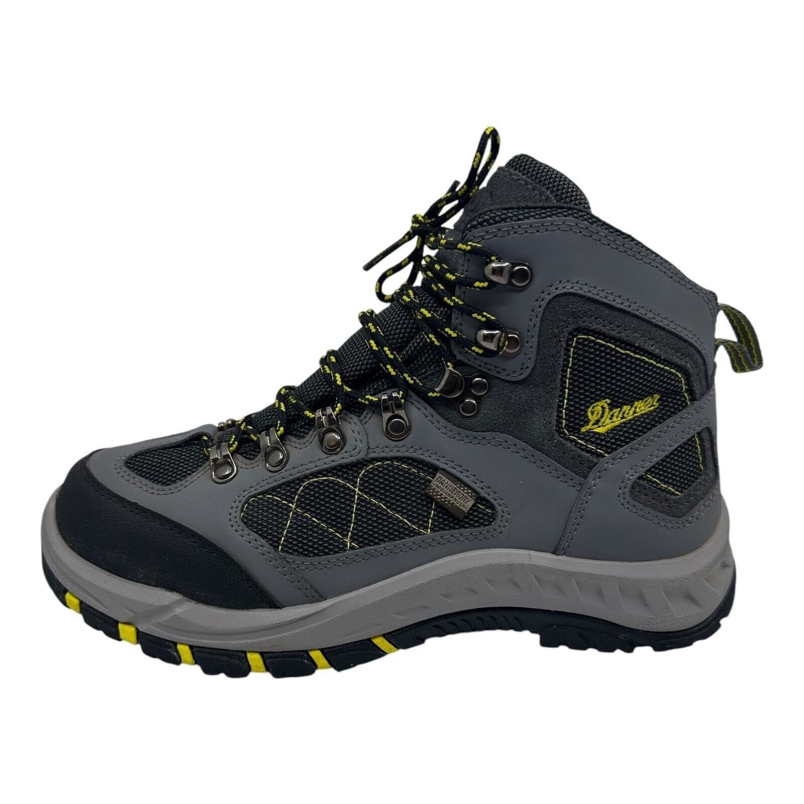 Danner Danner Mens Trailtrek 4.5" Hiking Boots Gray & Yellow M.8ee Size US 8 / EU 41 - 9 Thumbnail