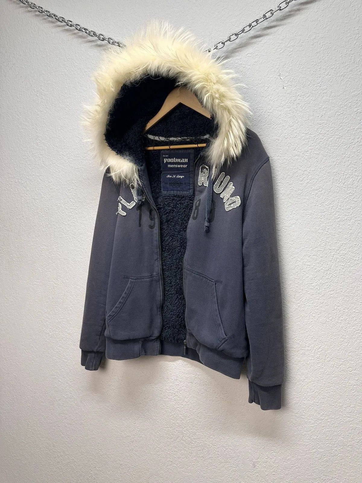Hysteric Glamour Vintage Hoodie Fur 90s Avand Garde Hysteric Glamour Style Size US XL / EU 56 / 4 - 18 Thumbnail