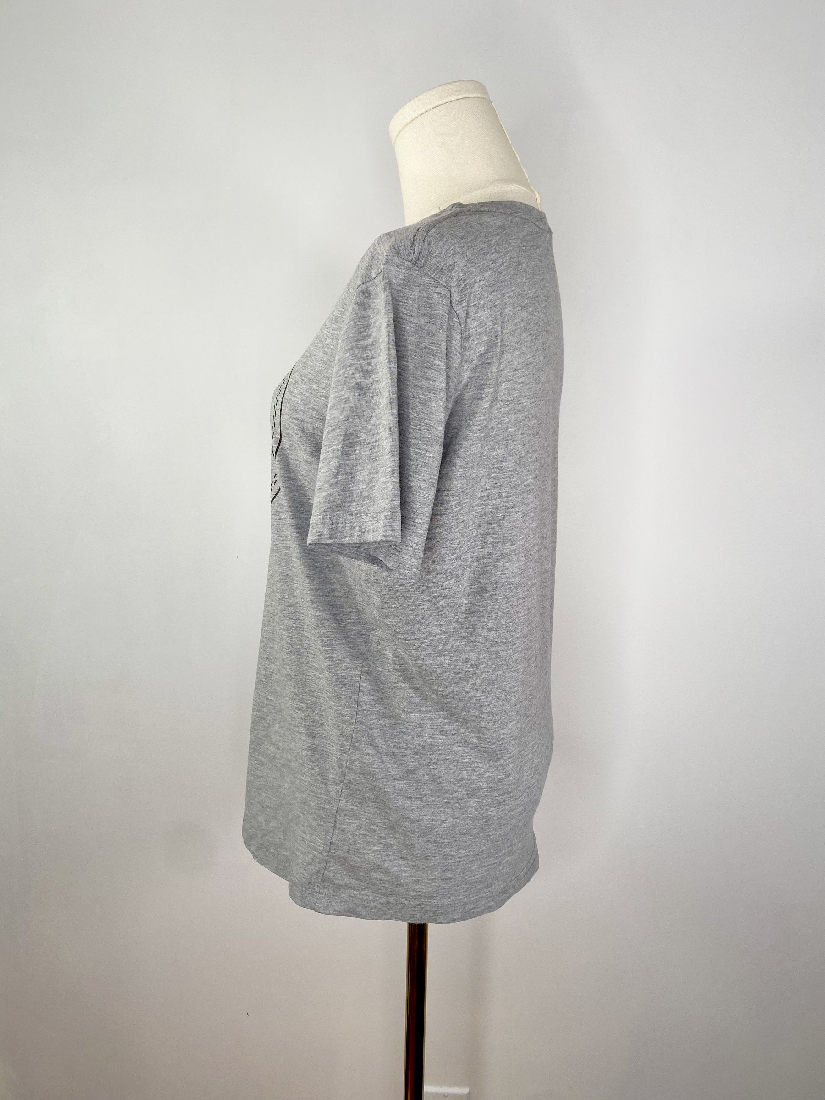 Converse Converse All Star - Grey Graphic T-Shirt Size ONE SIZE - 6 Thumbnail