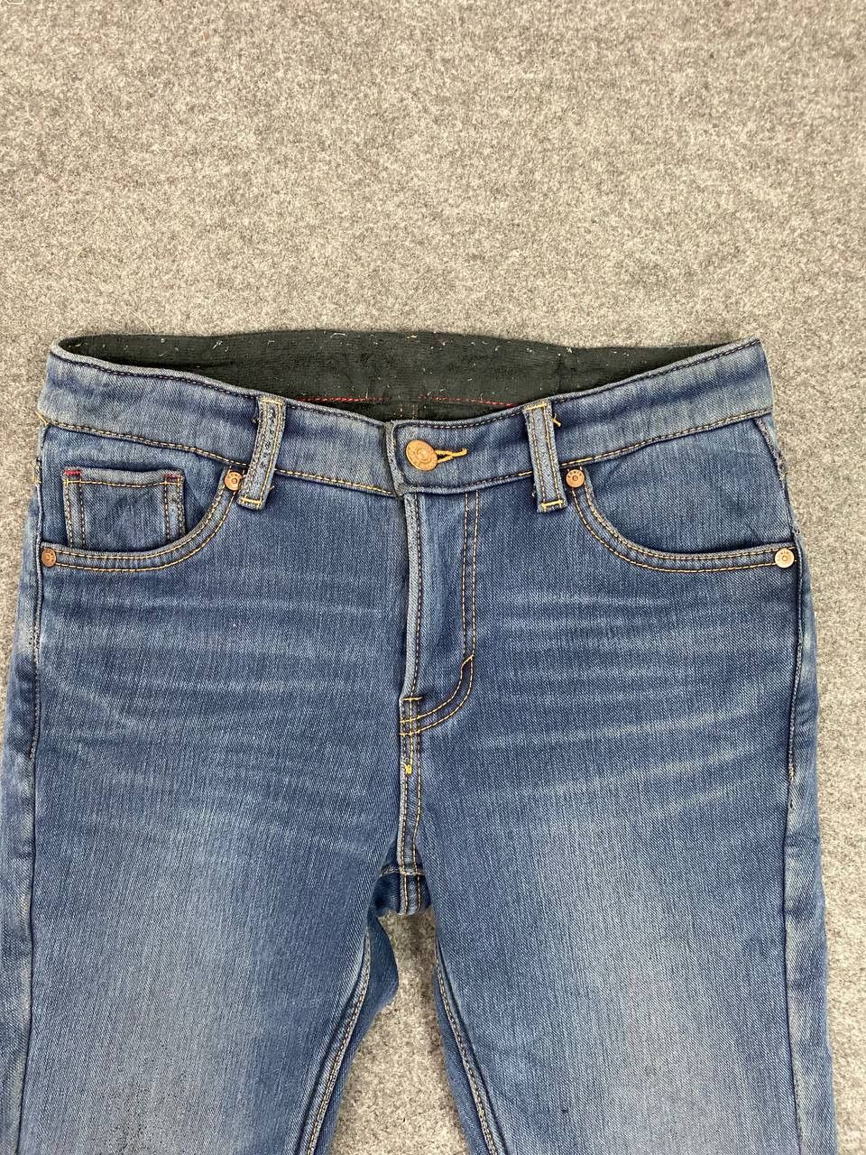 Edwin edwin fleece lining distressed denim Size 30" / US 8 / IT 44 - 9 Thumbnail
