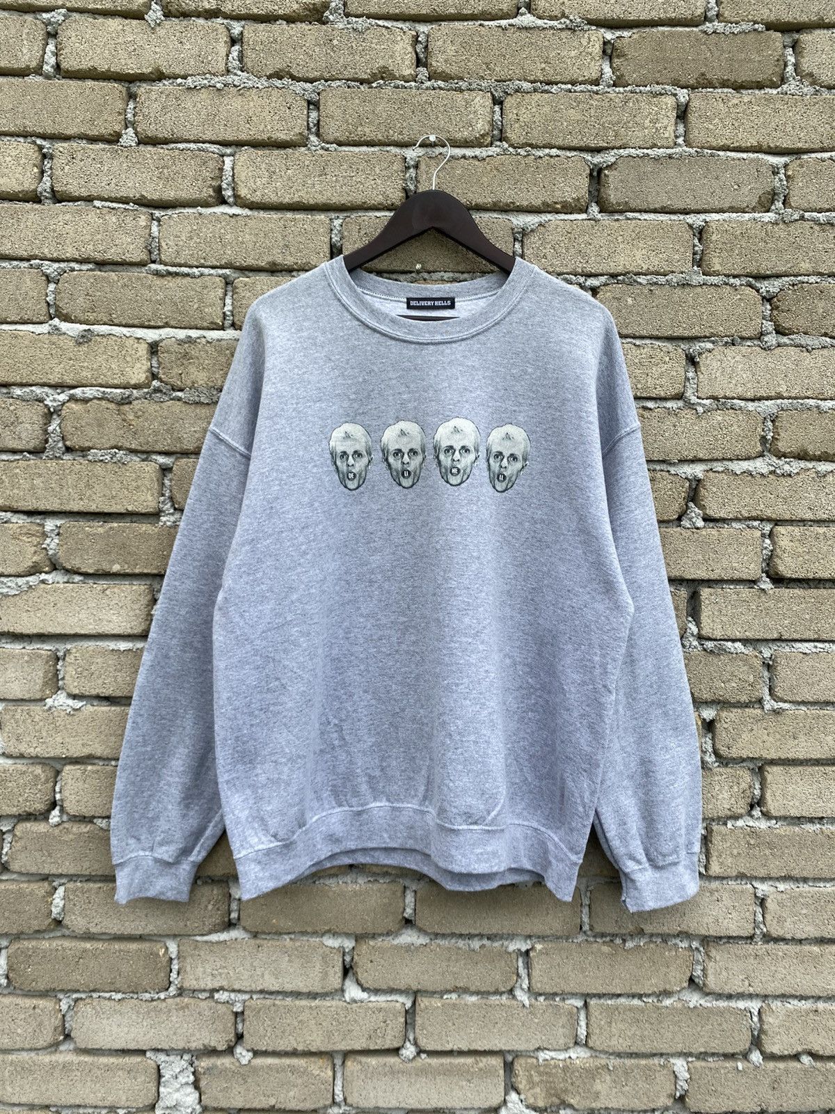 Flagstuff Vintage Flagstuff Delivery Hells Sweatshirt Size US XL / EU 56 / 4 - 4 Thumbnail