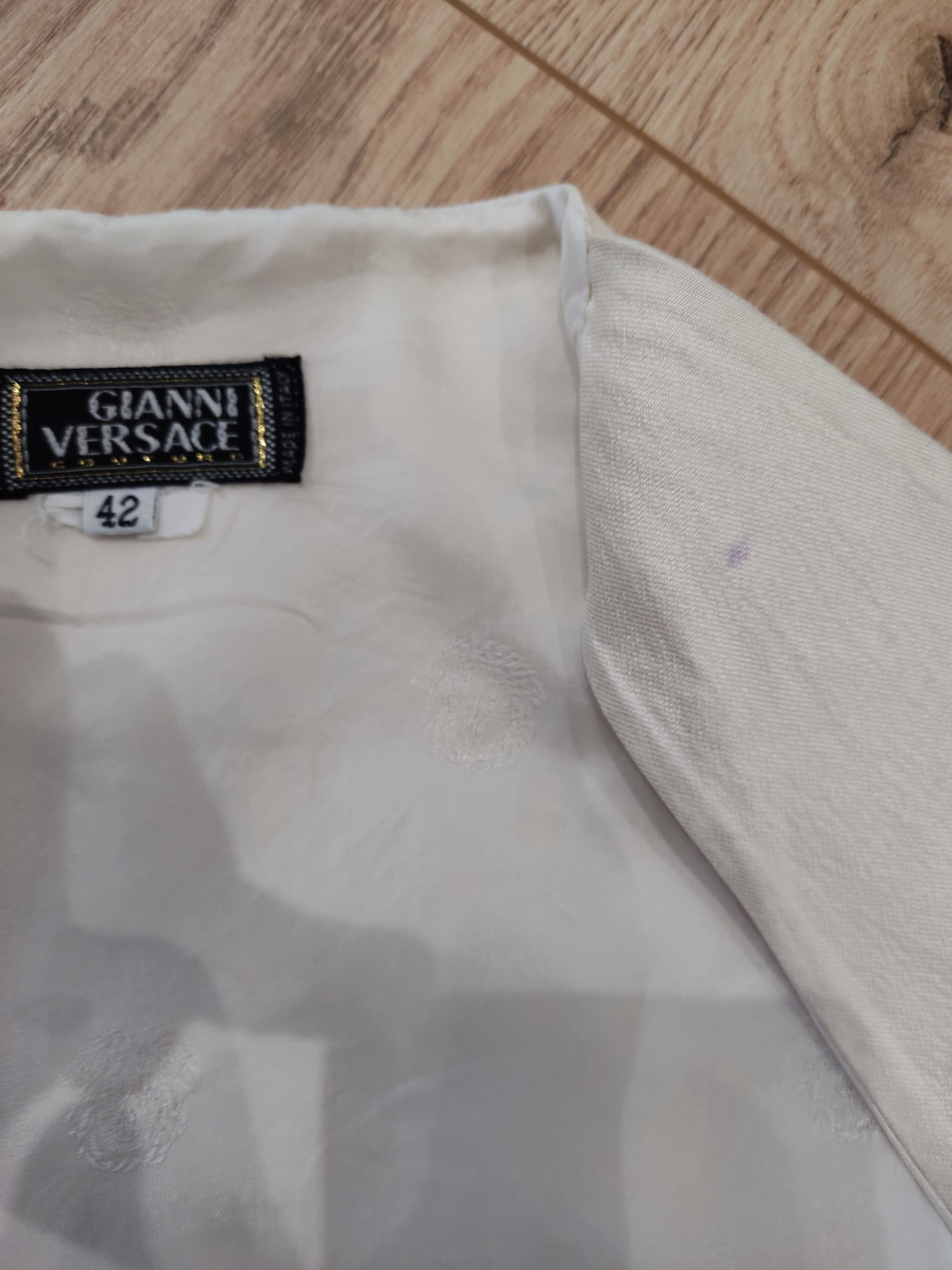 Versace Silk Vest Gianni Versace Size S / US 4 / IT 40 - 10 Thumbnail