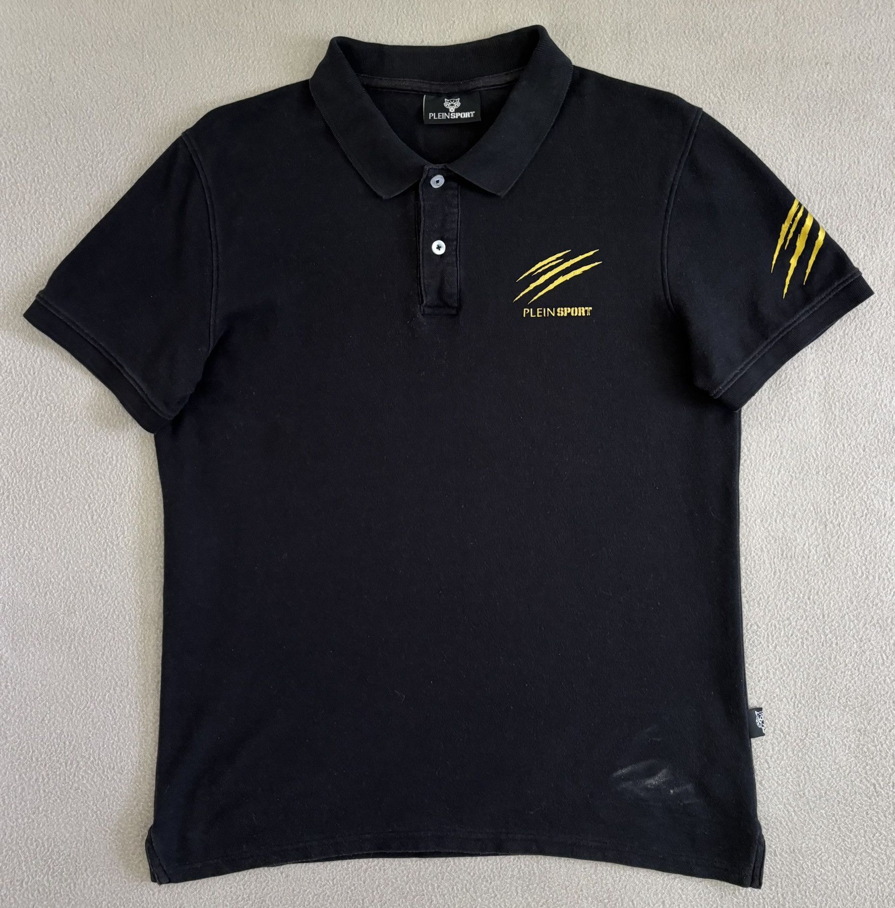 Philipp Plein Plein Sport Black Polo Medium Size US M / EU 48-50 / 2 - 5 Thumbnail