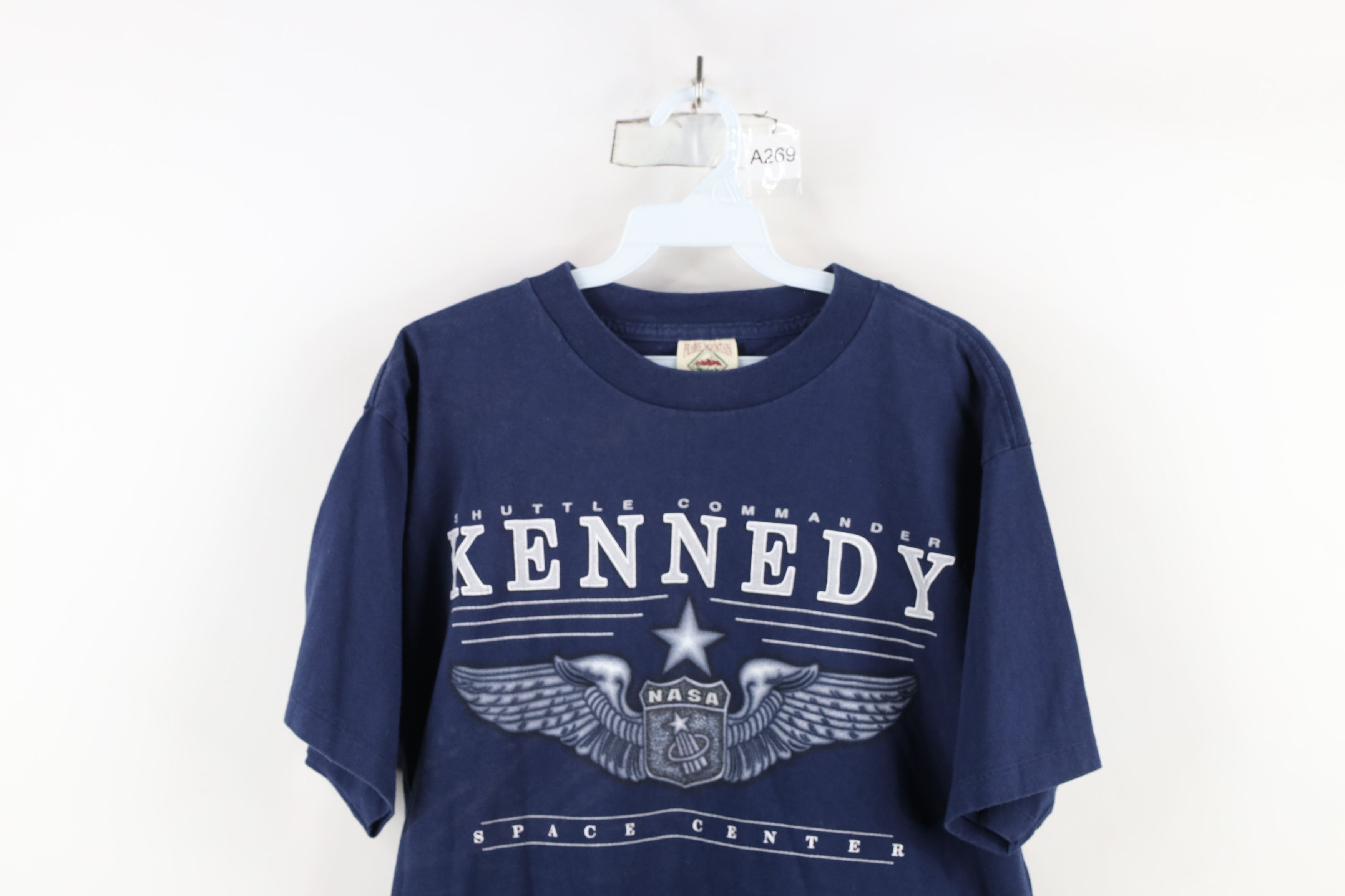 Vintage Vintage 90s Kennedy Space Center Short Sleeve T-Shirt USA Size US L / EU 52-54 / 3 - 2 Thumbnail