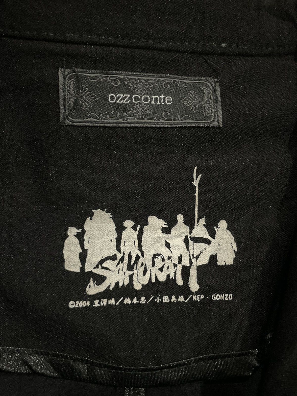 Cloak × Japanese Brand Rare🔥 Ozz Conte Japanese Samurai Long Punk Jacket Size ONE SIZE - 17 Thumbnail